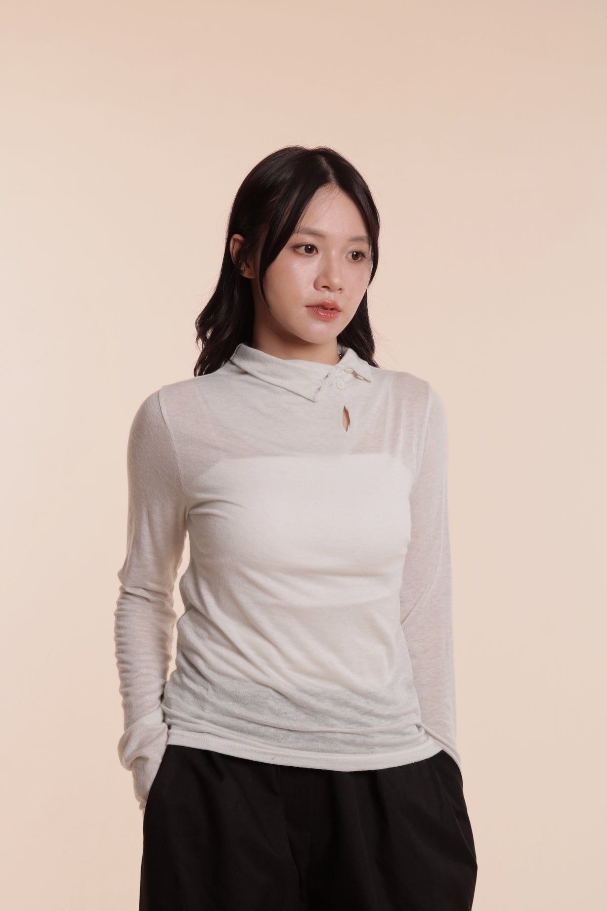 Jenny Daily Top (Light Oat)