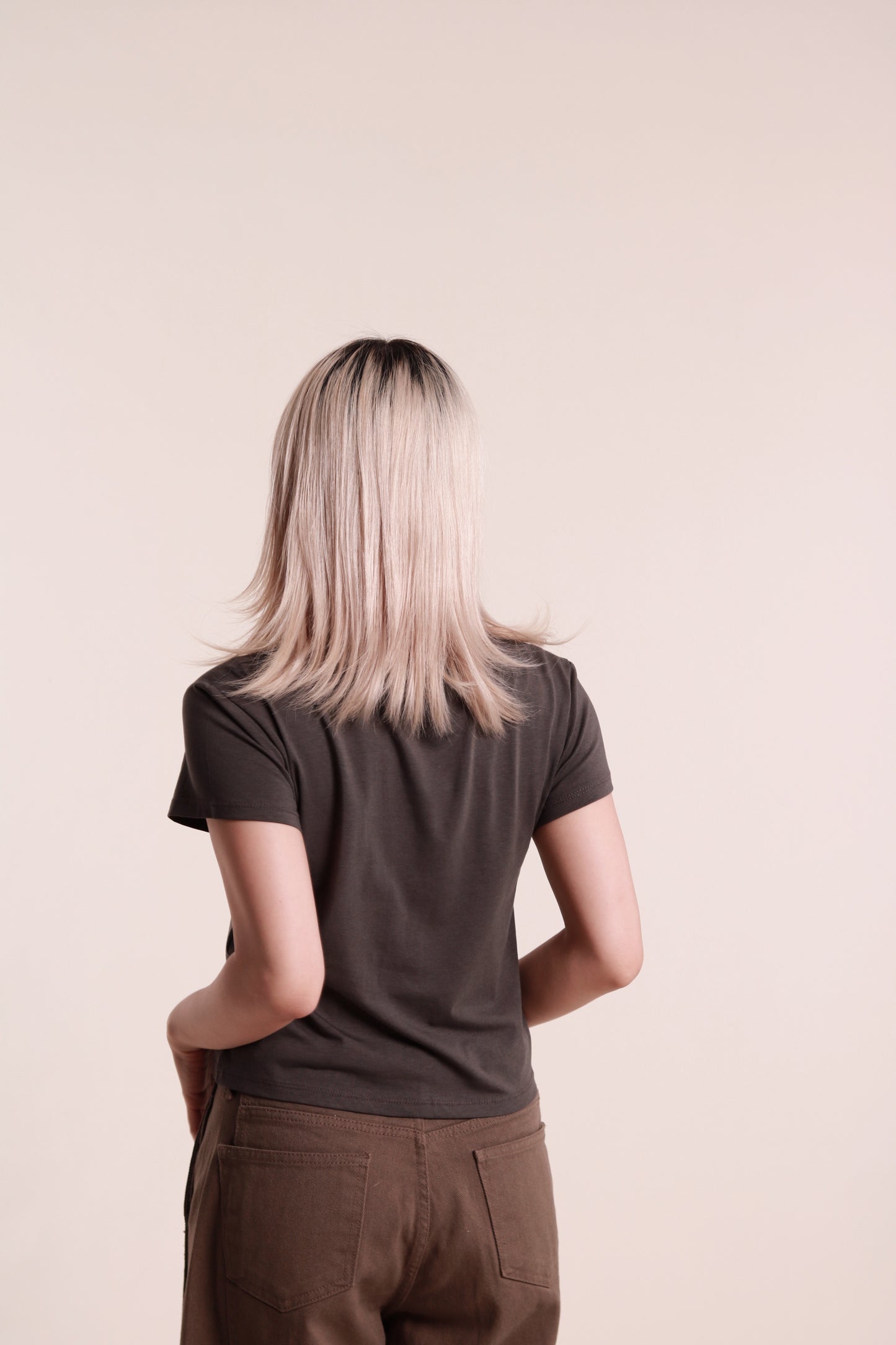 Lyla Tee Set (Charcoal)