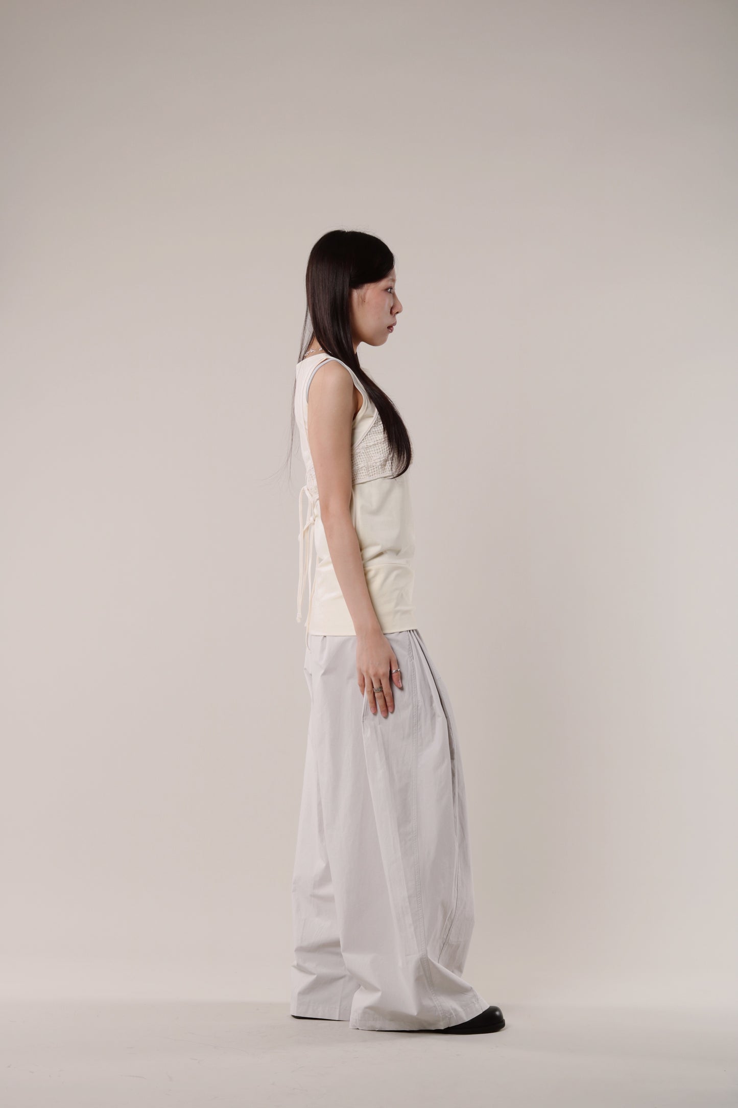 Mesh Vest (Ivory)