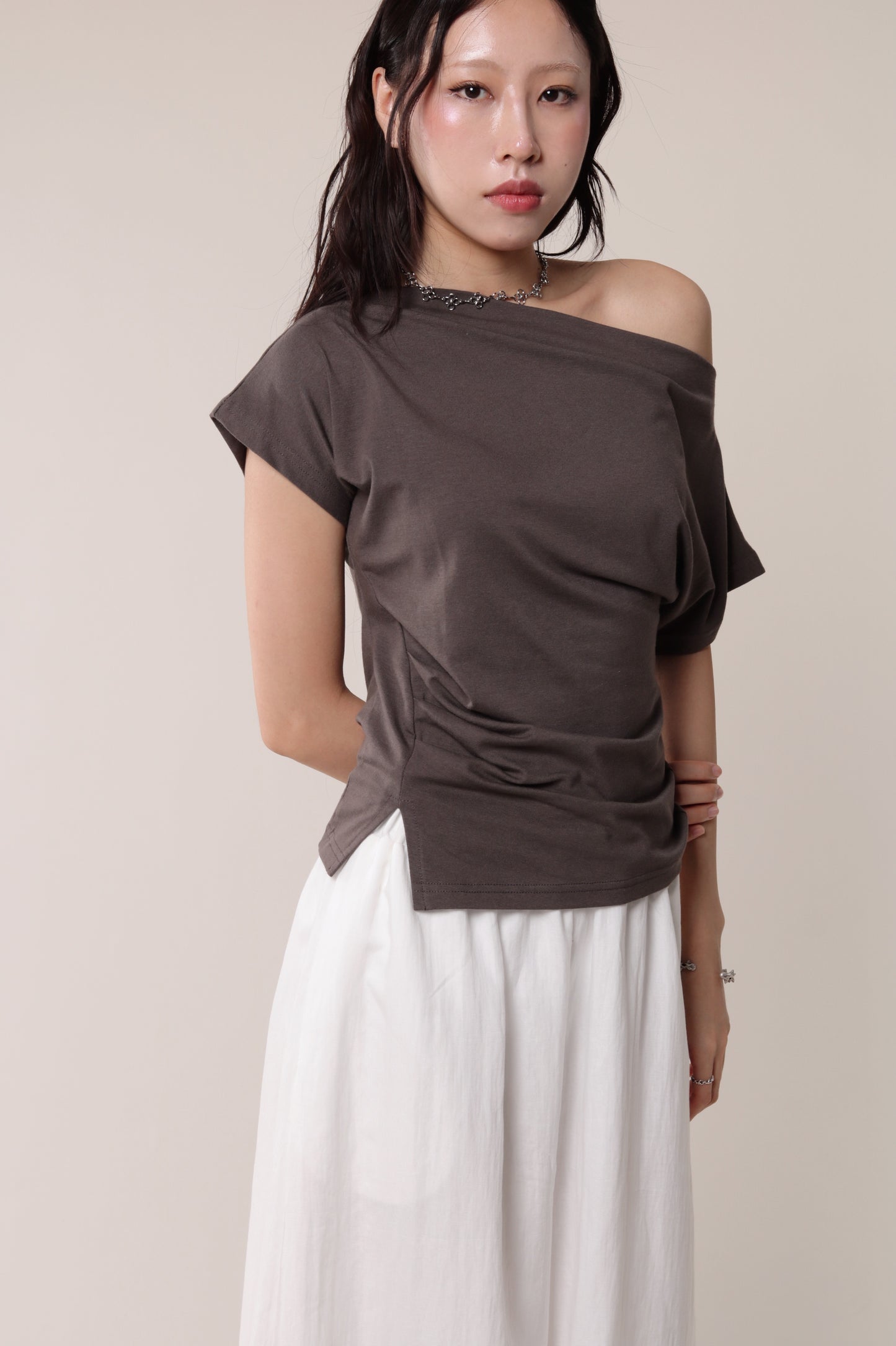 Moira Top (Brown)