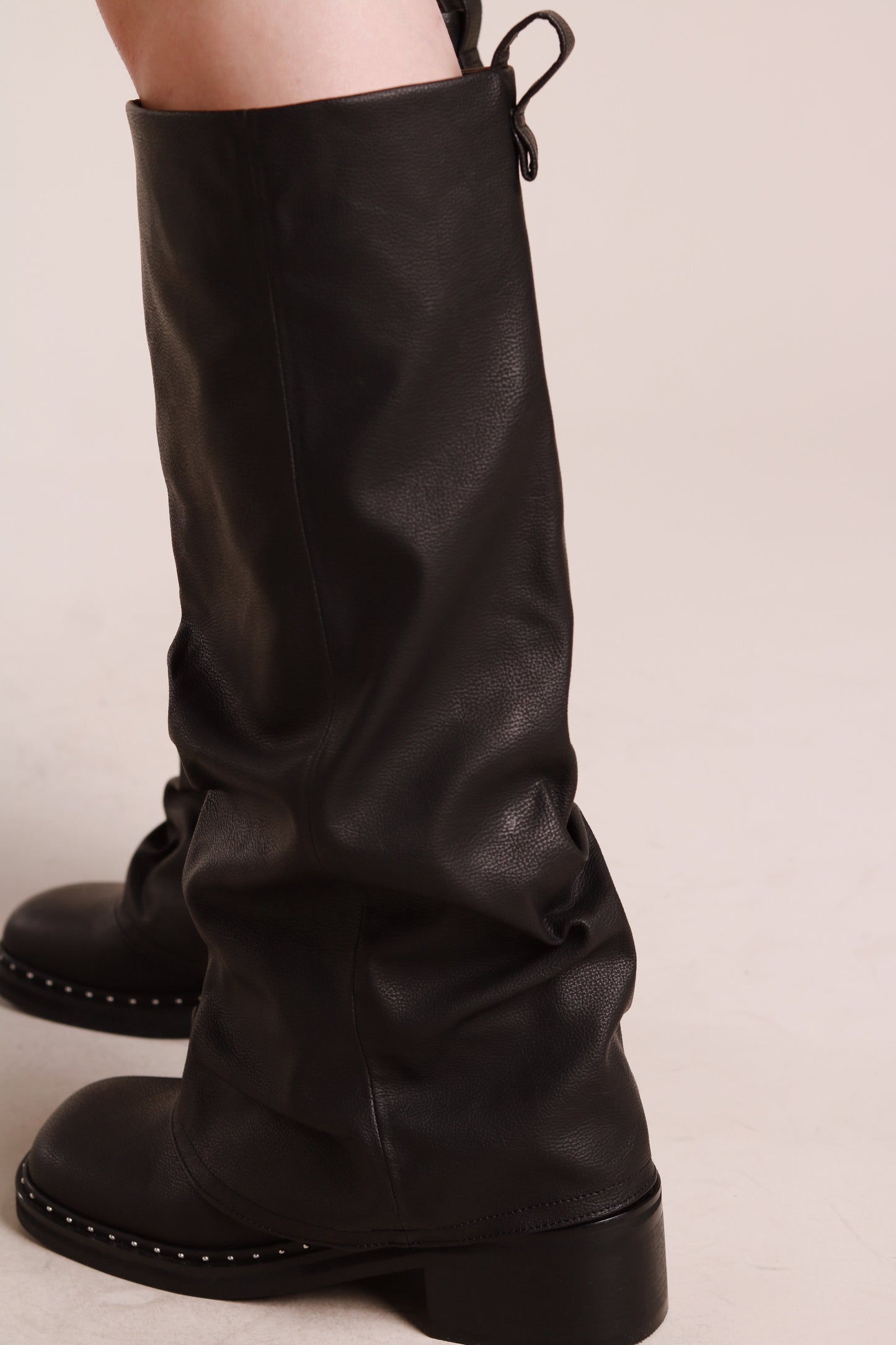 Studded Knee Boots