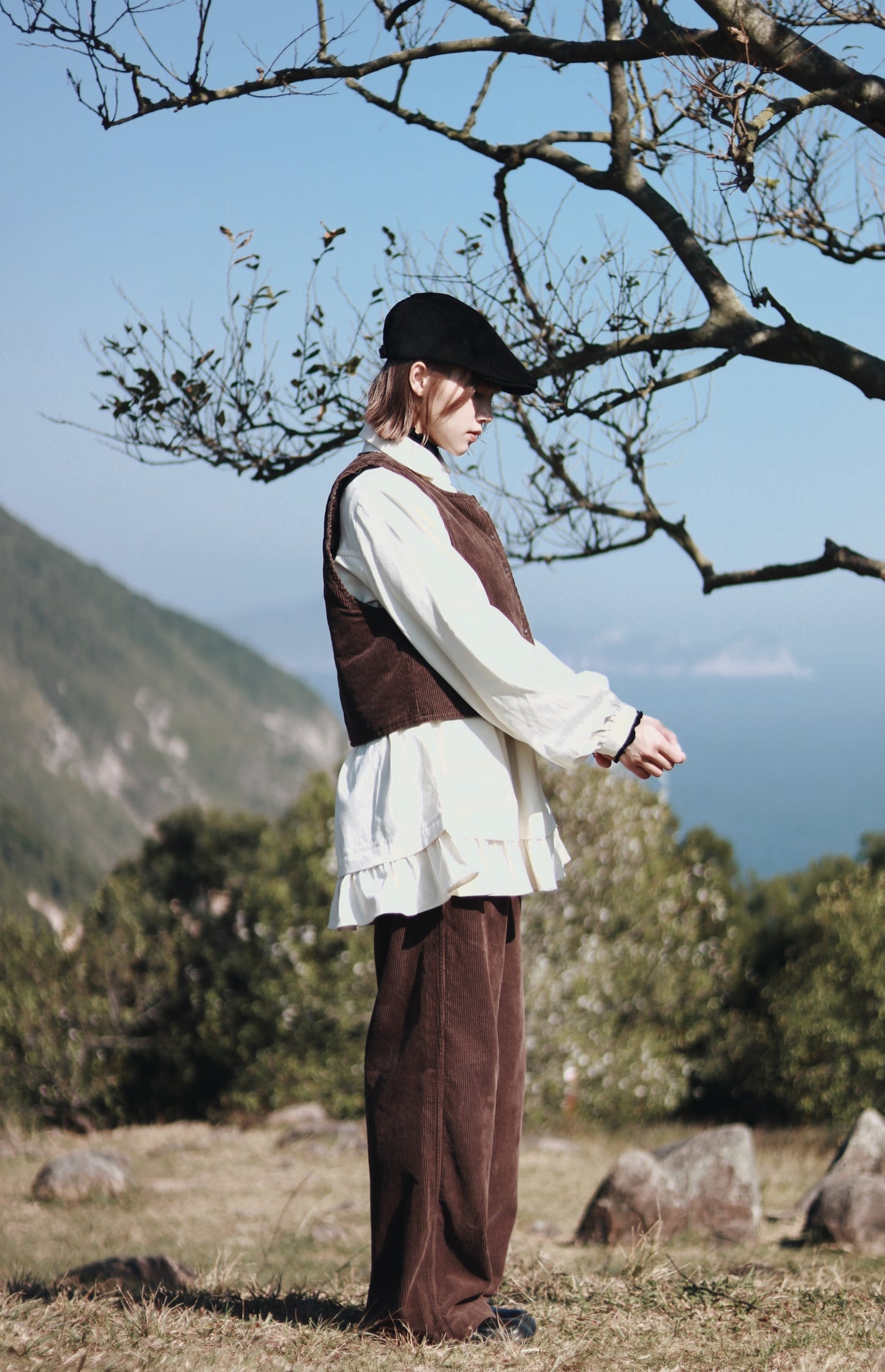 Worker Padded Vest (Brown)