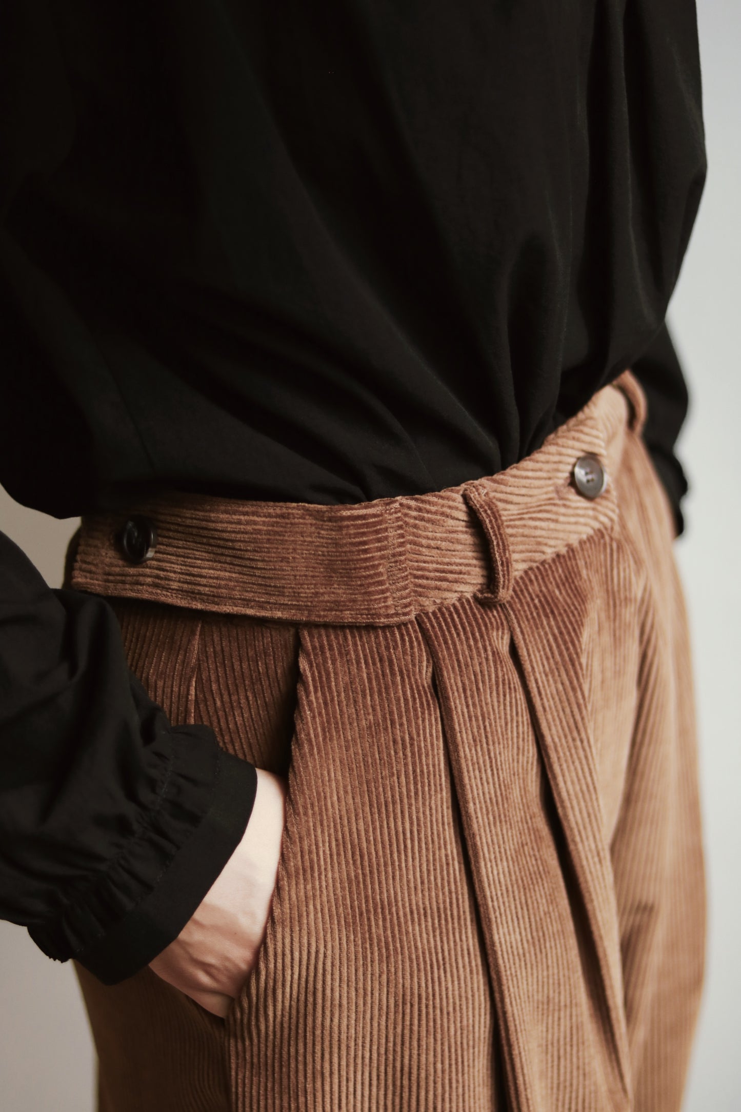 Corduroy Pants (Brown)