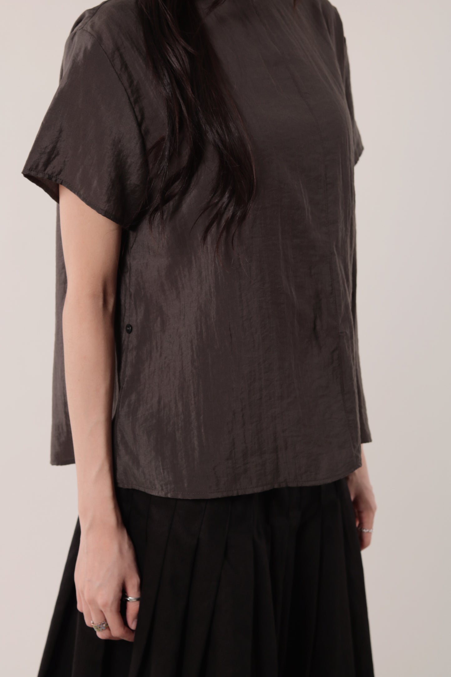 Asymmetric Twist Top (Brown)