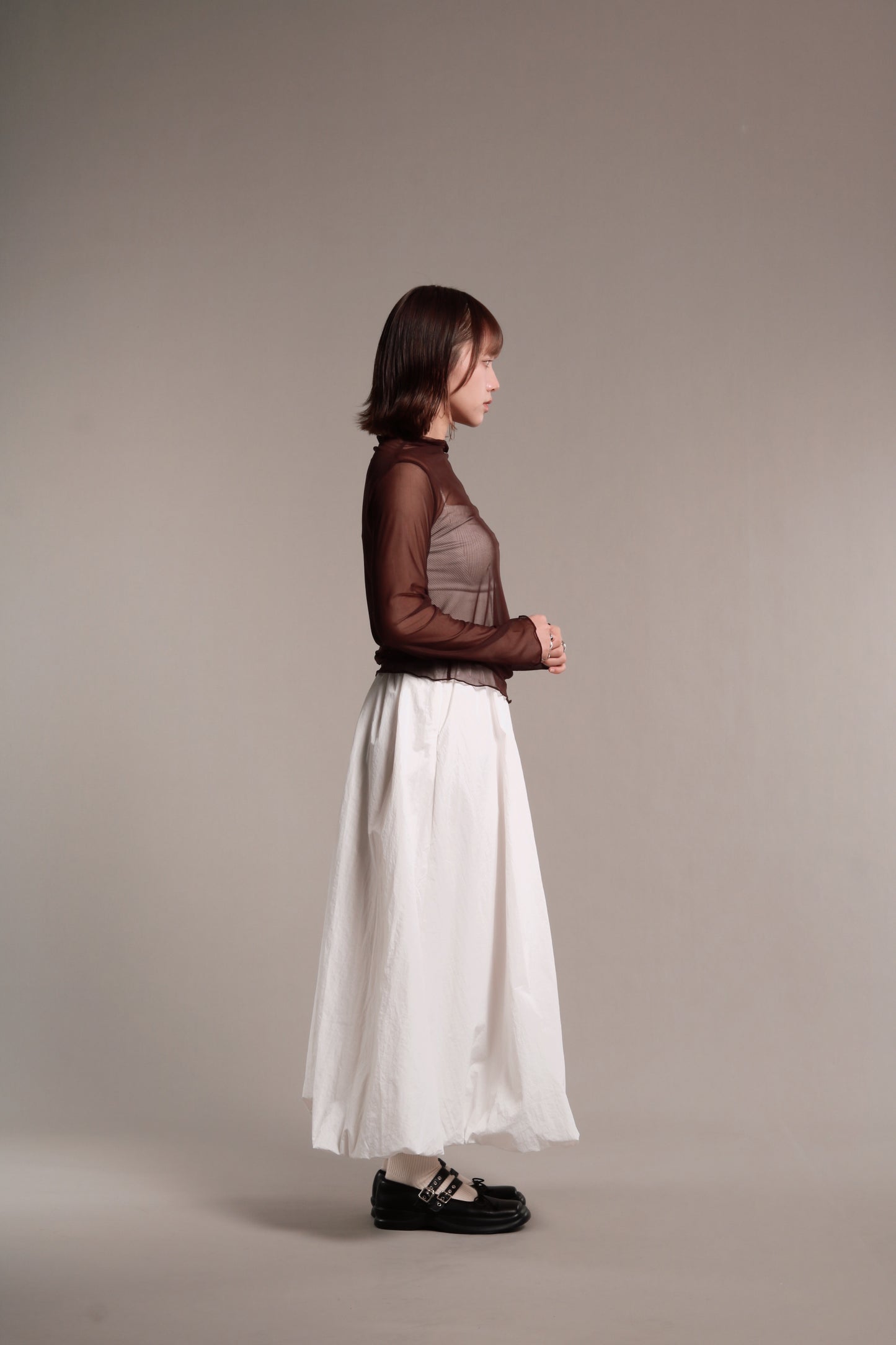 Bubble Skirt (White)