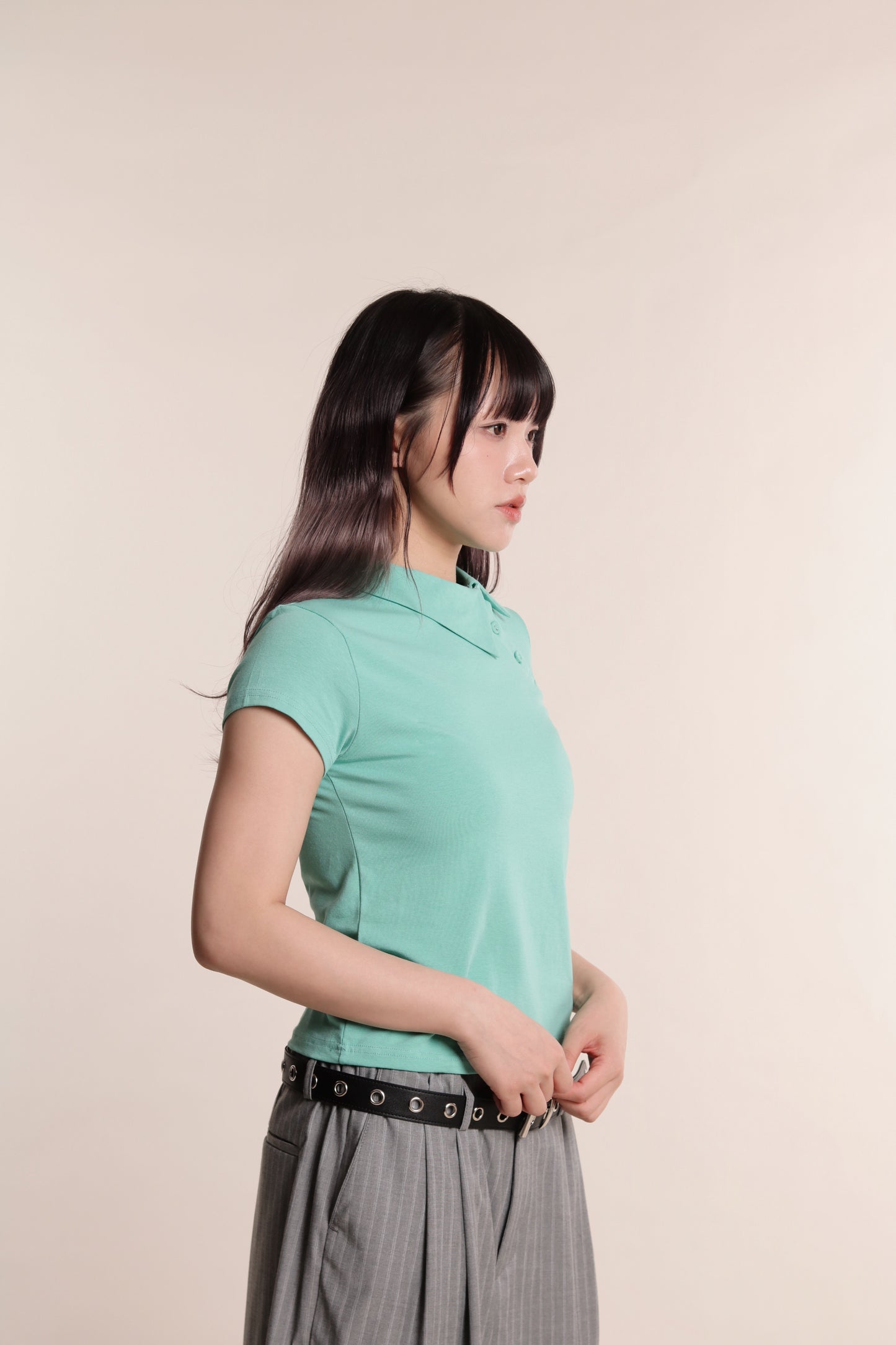 Retro Top (Blue Green)