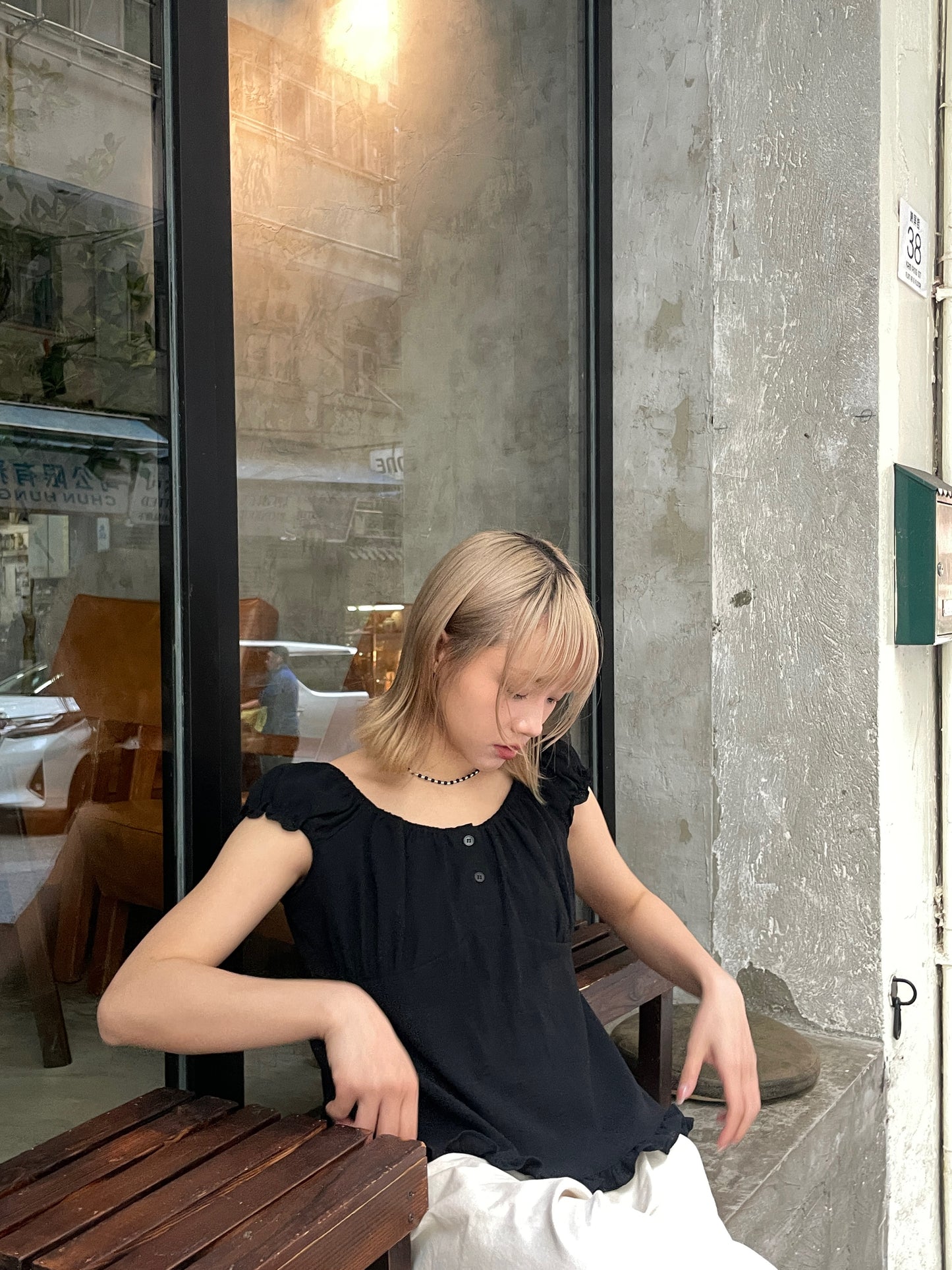 Betty Blouse (Black)