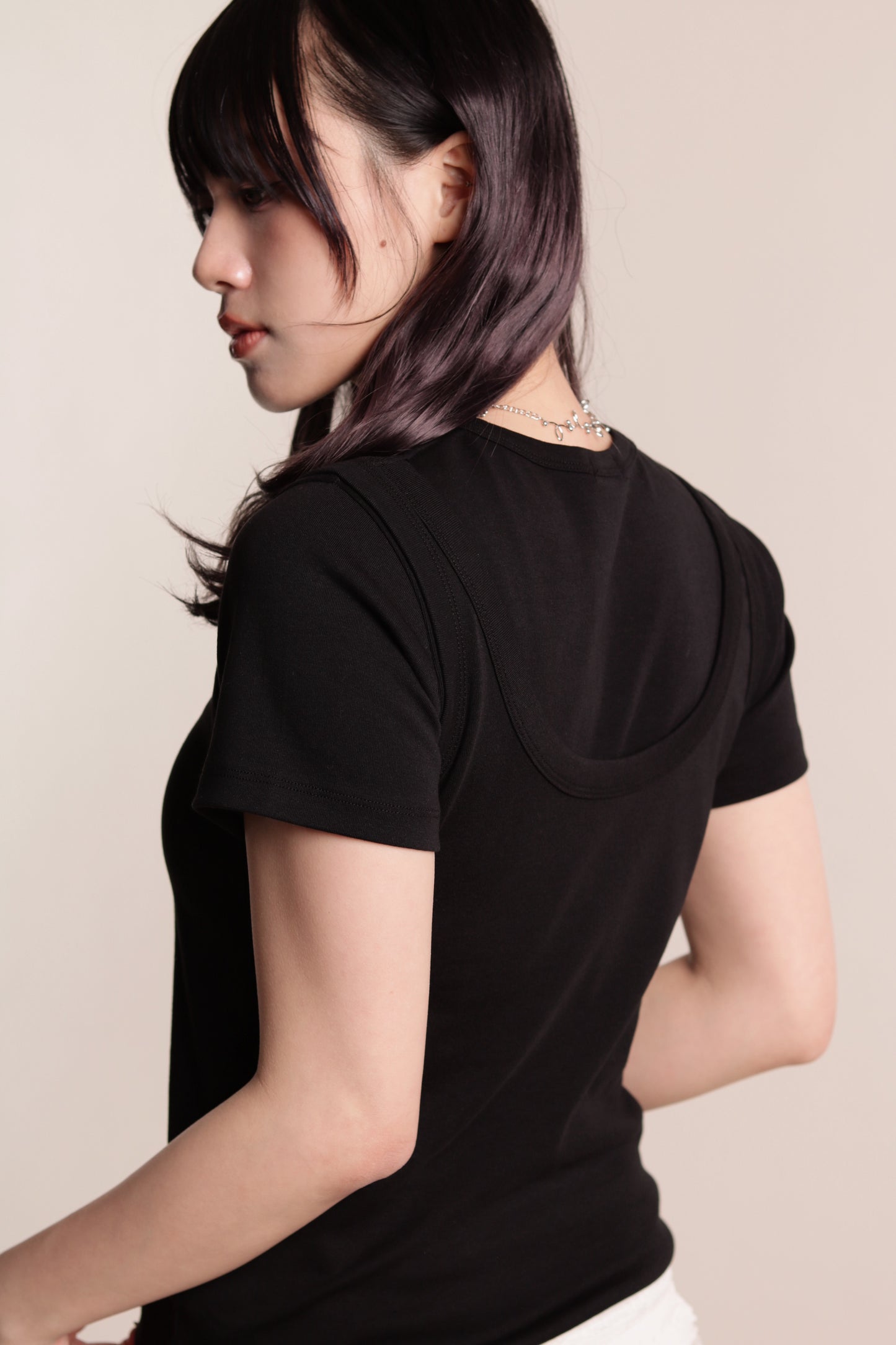 Gina Tee Set (Black)
