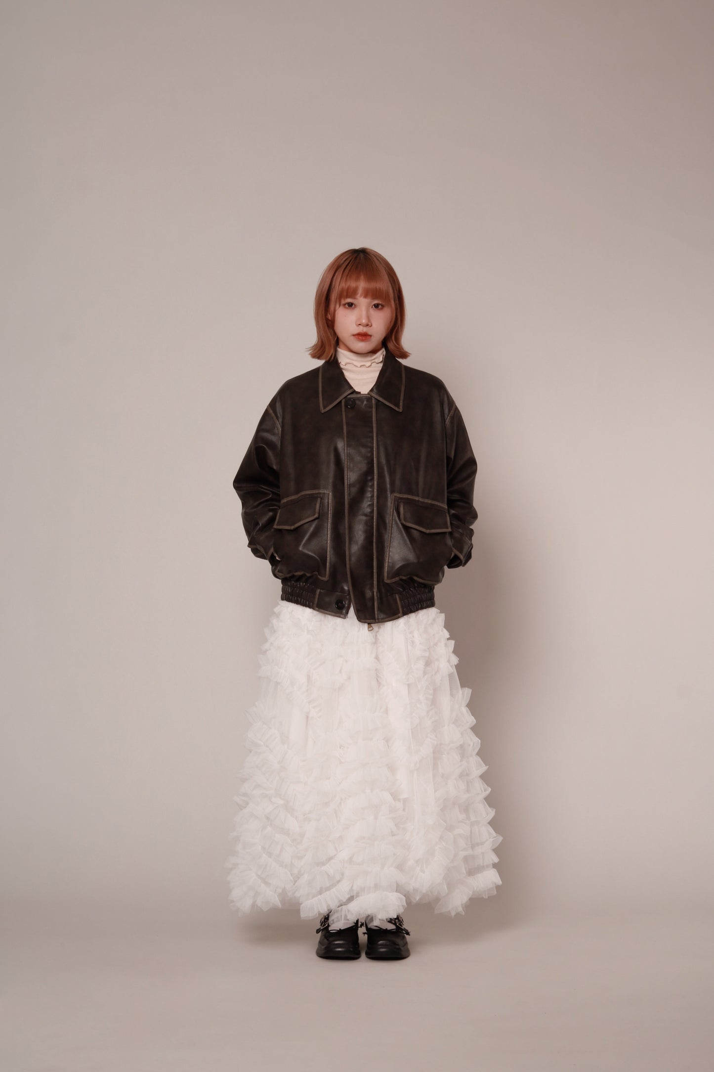 Doll Lace Skirt (White)