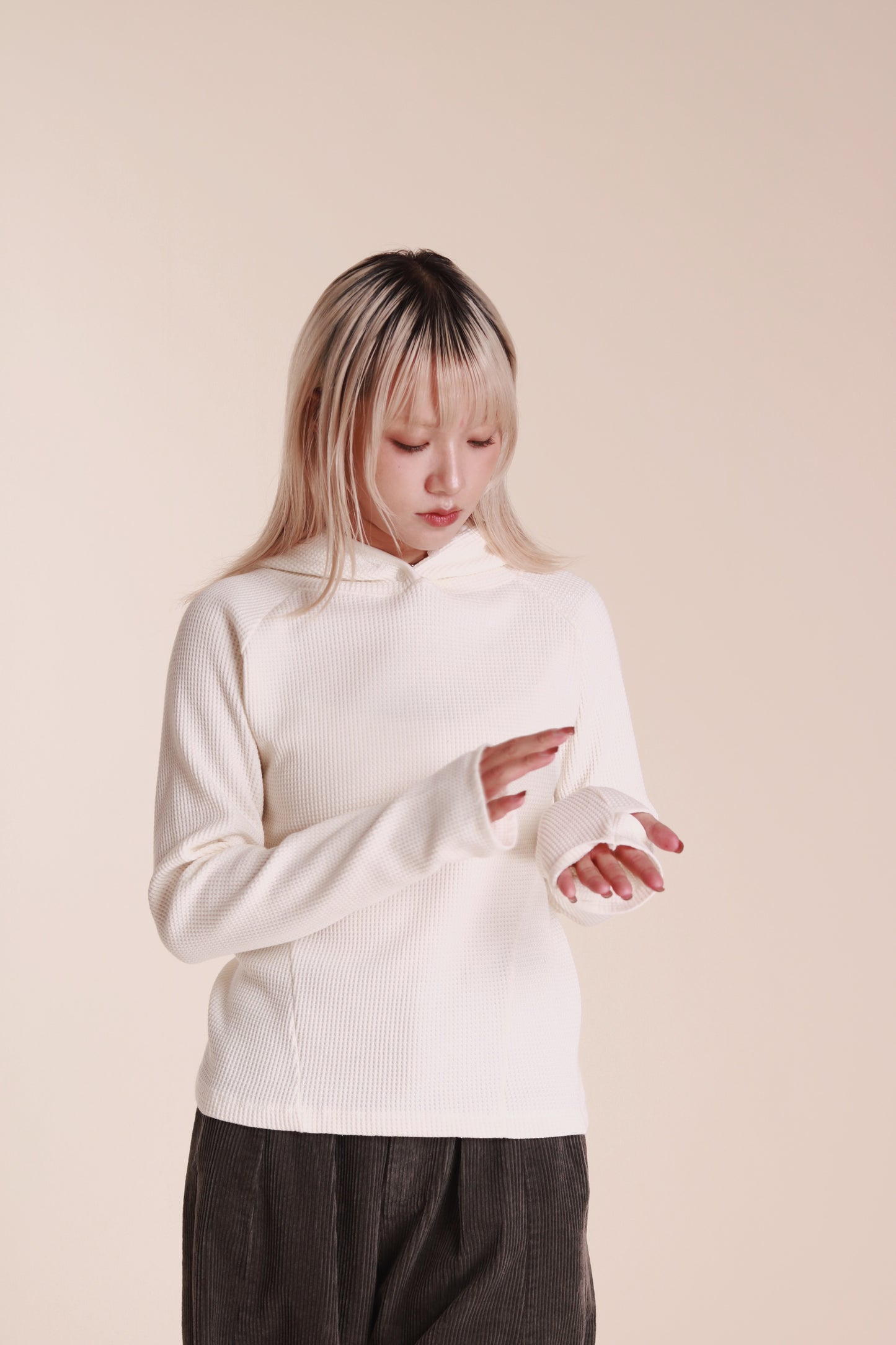 Waffle Boy Top (Ivory)