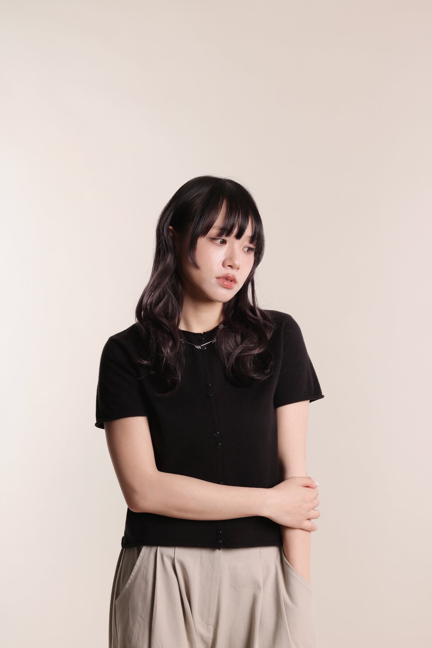 Mini Cardigan (Black)