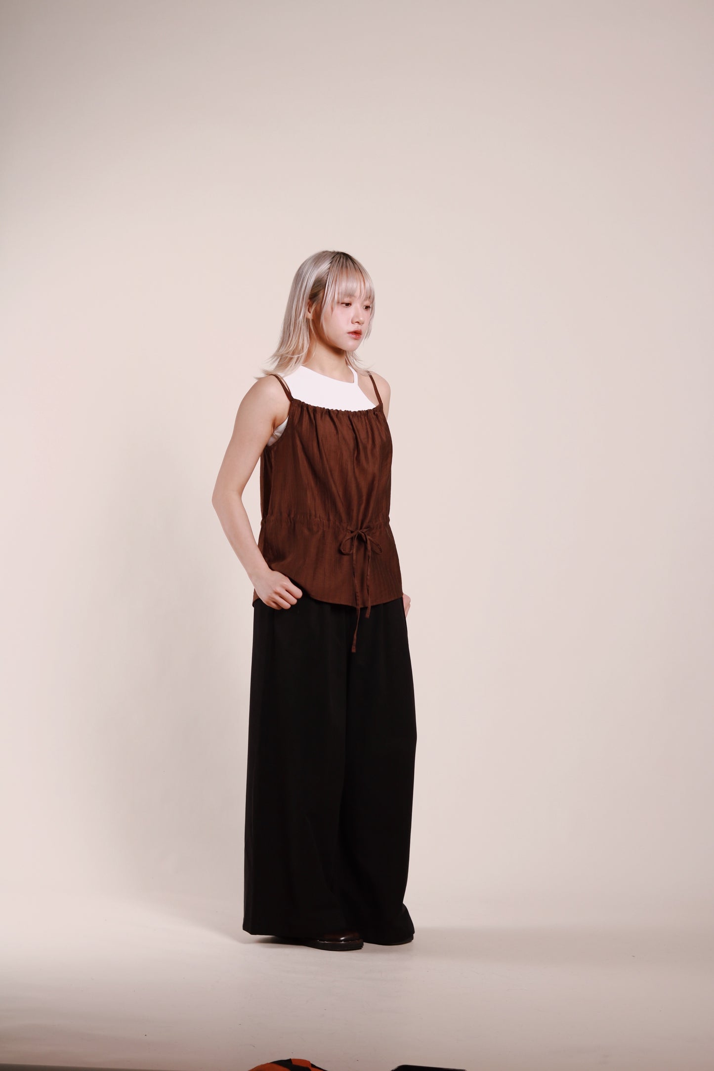 Renne Wide Leg Pants (Black)