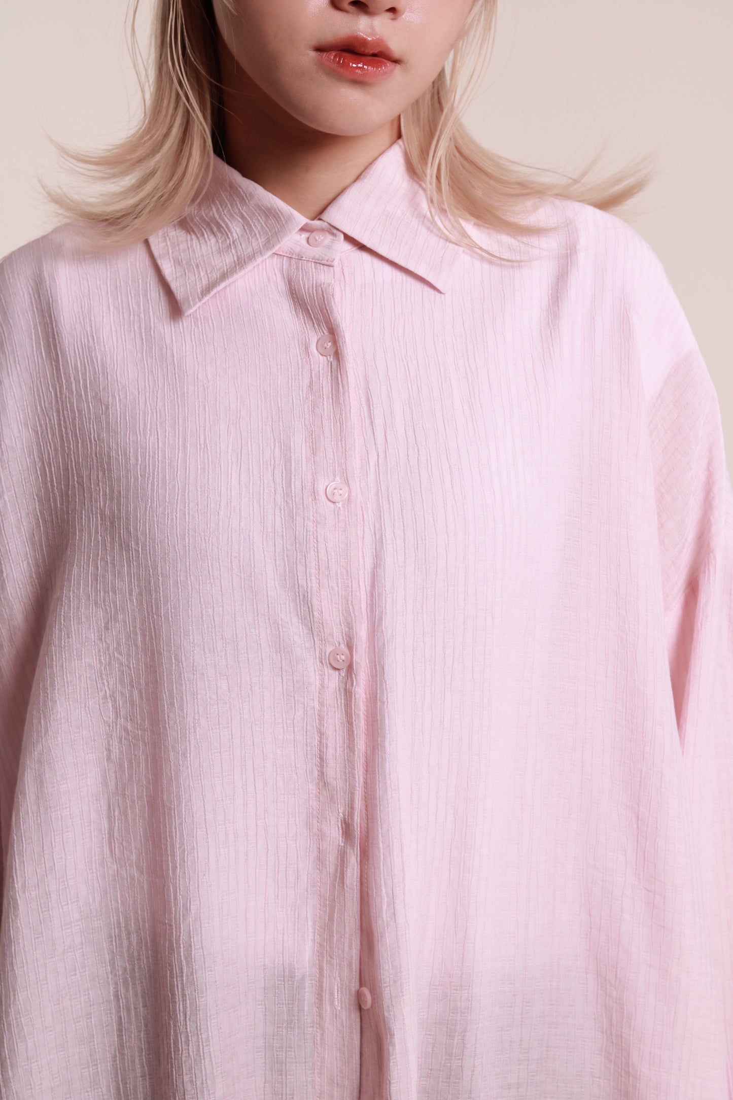 Softy Oversize Shirt (Pink)