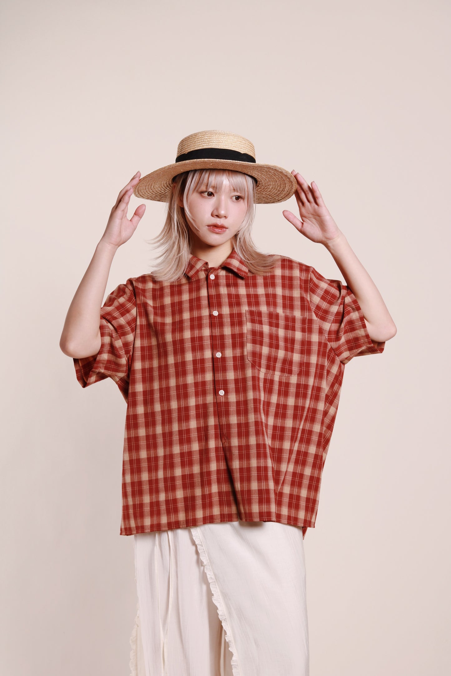 Wanda Layered Pants (Ivory)