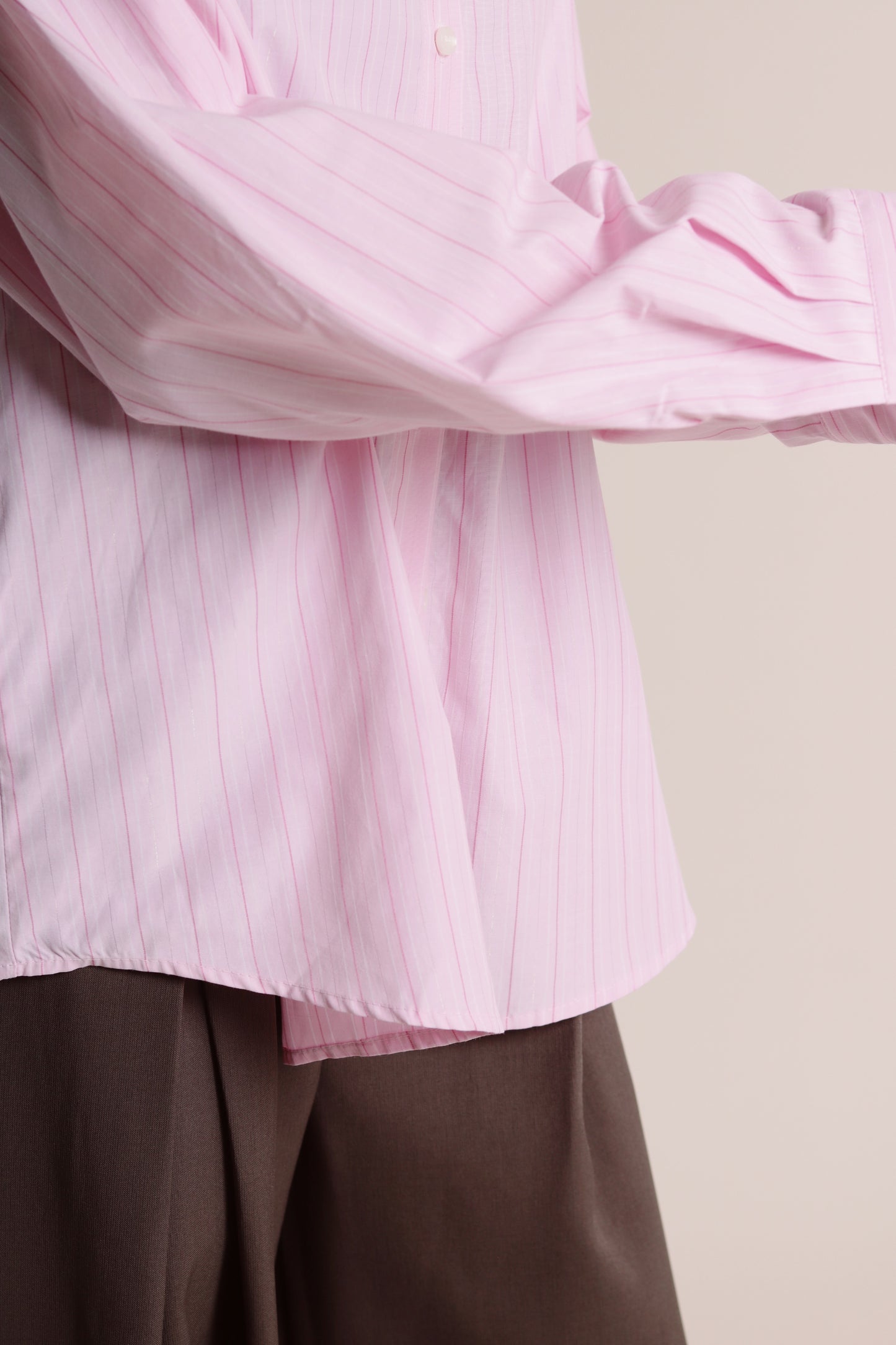 Spring Striped Shirt (Pink)
