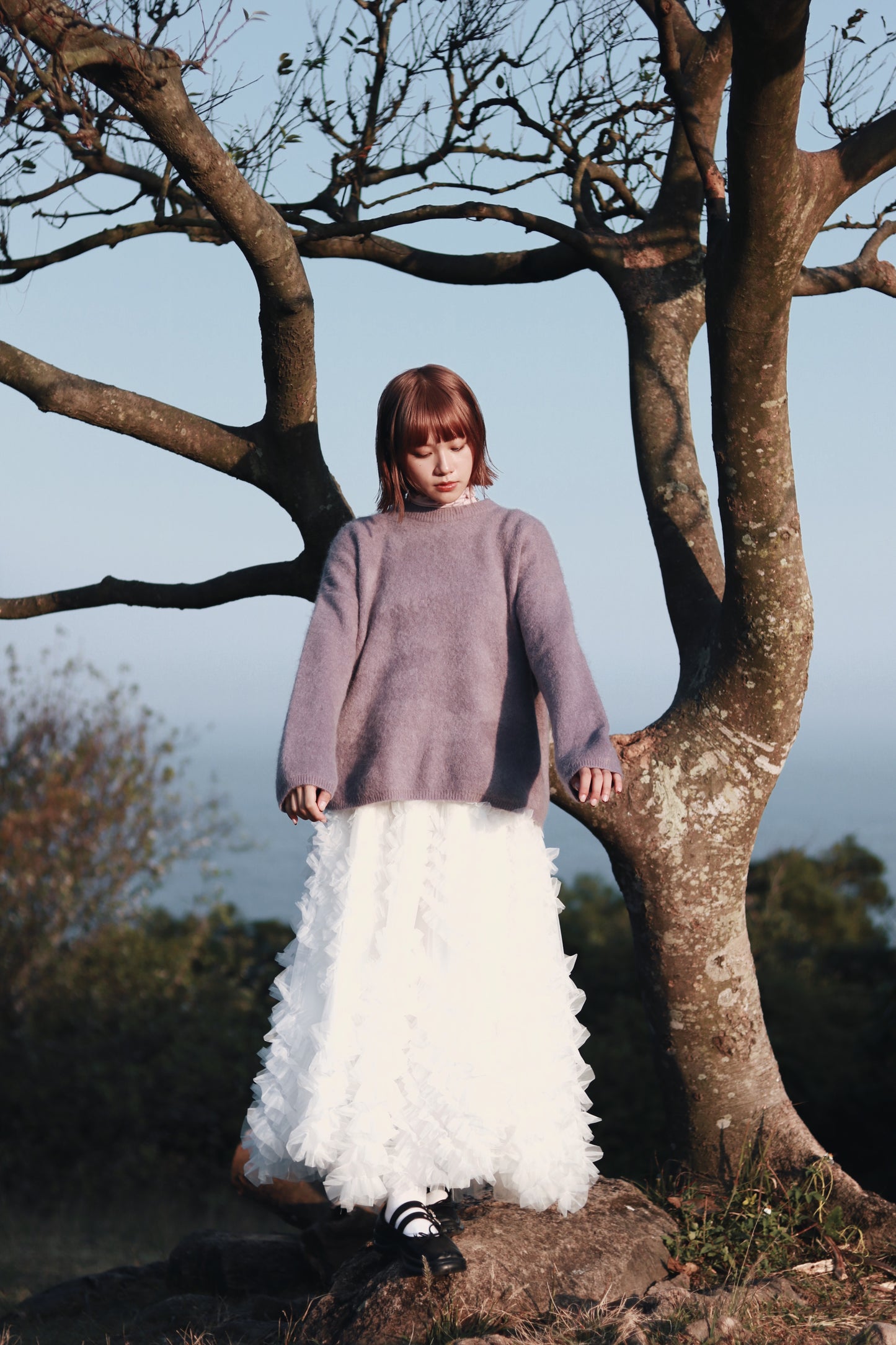 Doll Lace Skirt (White)