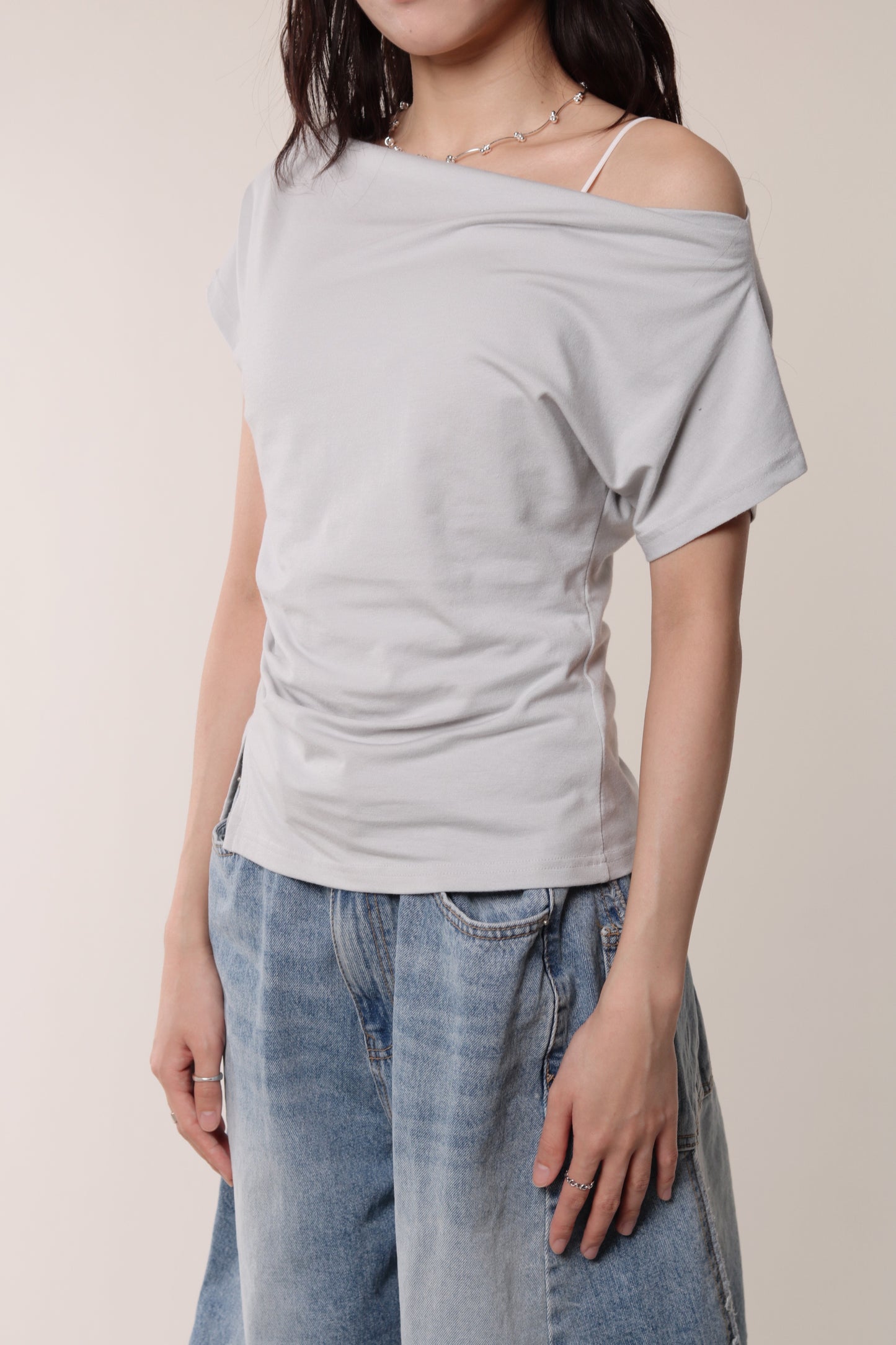 Moira Top (Grey Blue)