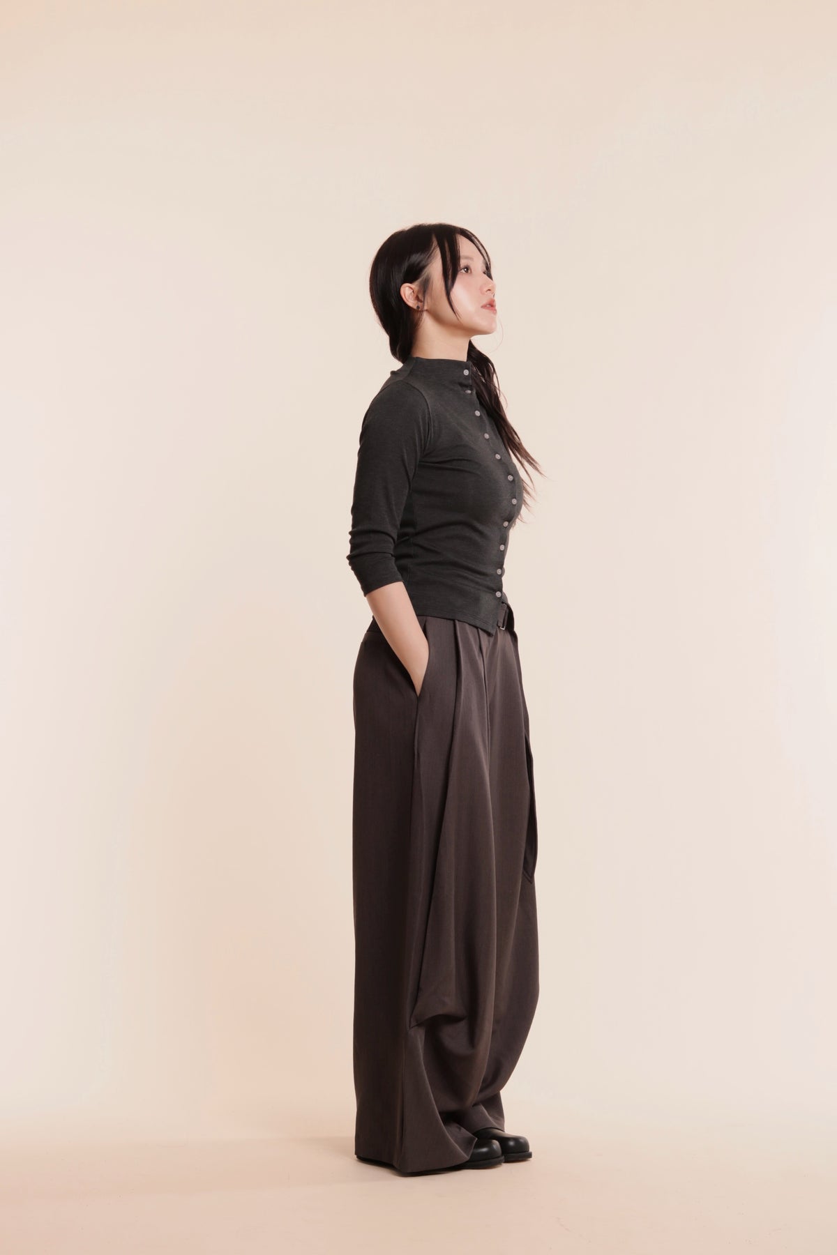 Fay Pants (Charcoal)