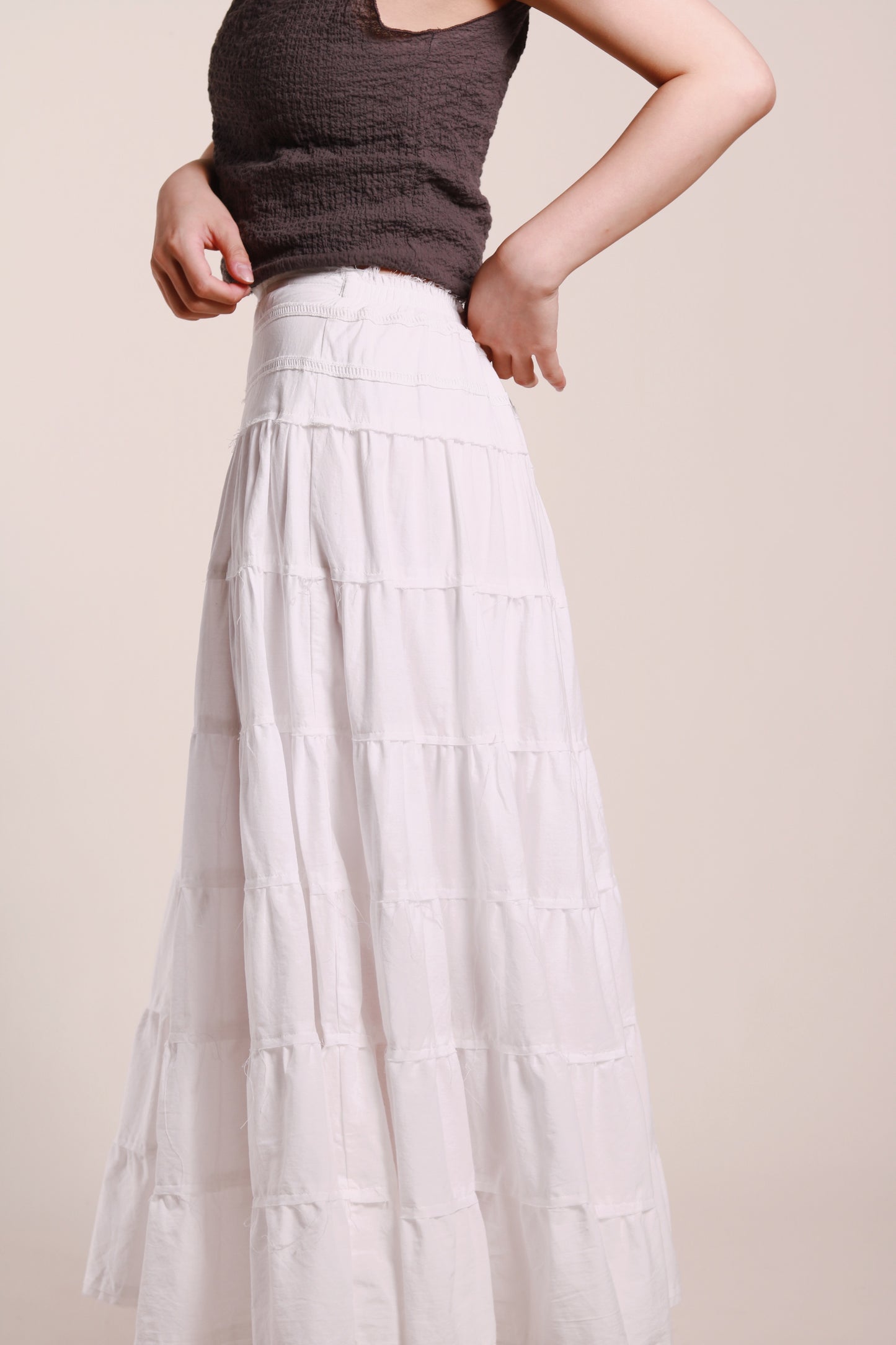 Frayed Edge Skirt