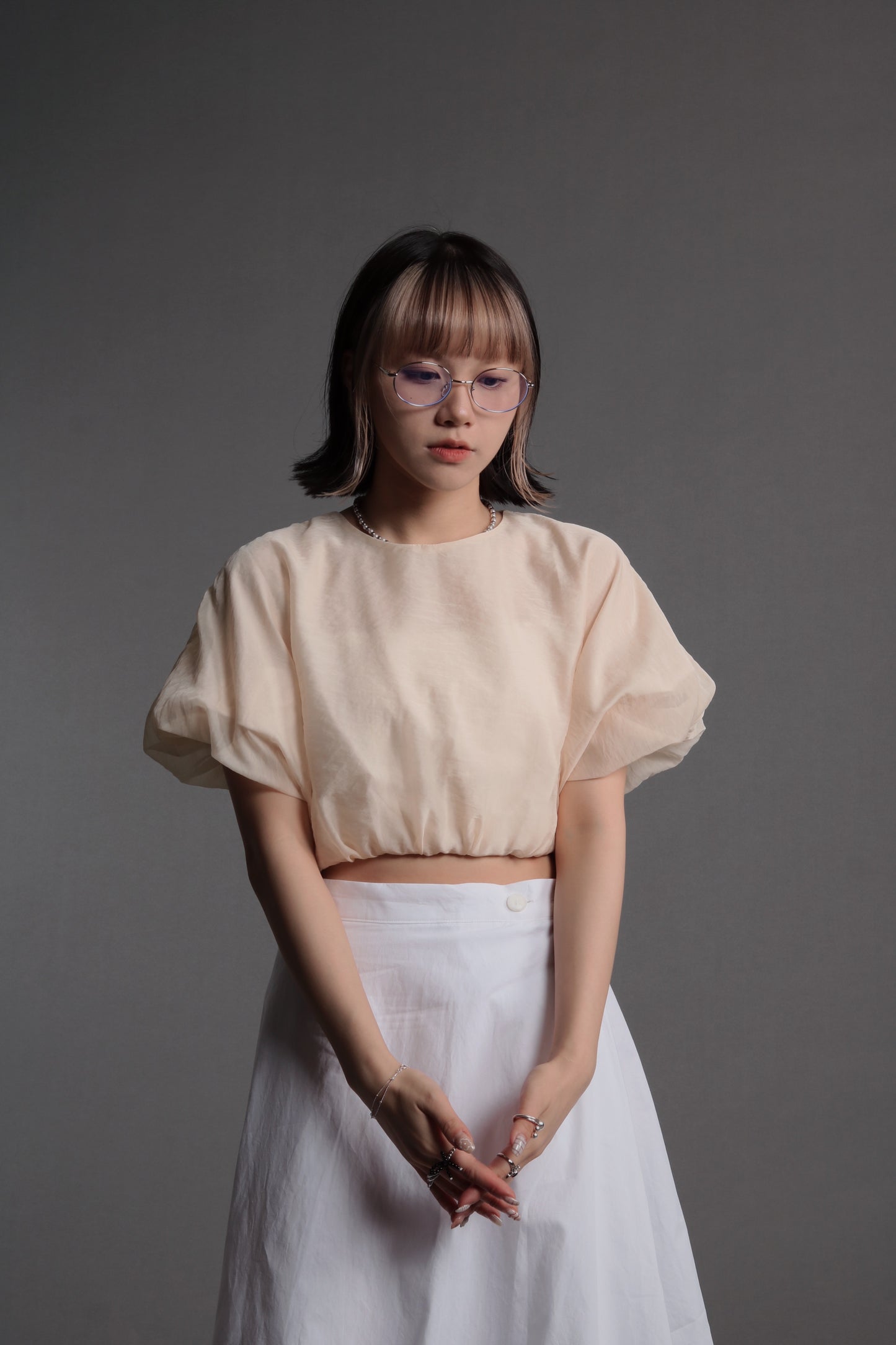 Bubble Blouse (Yellow)