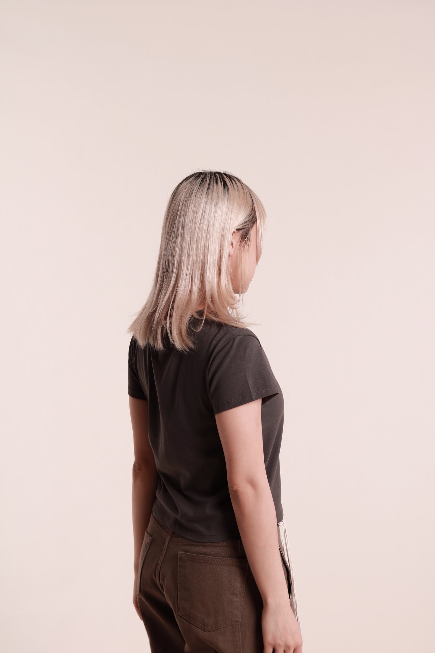 Lyla Tee Set (Charcoal)