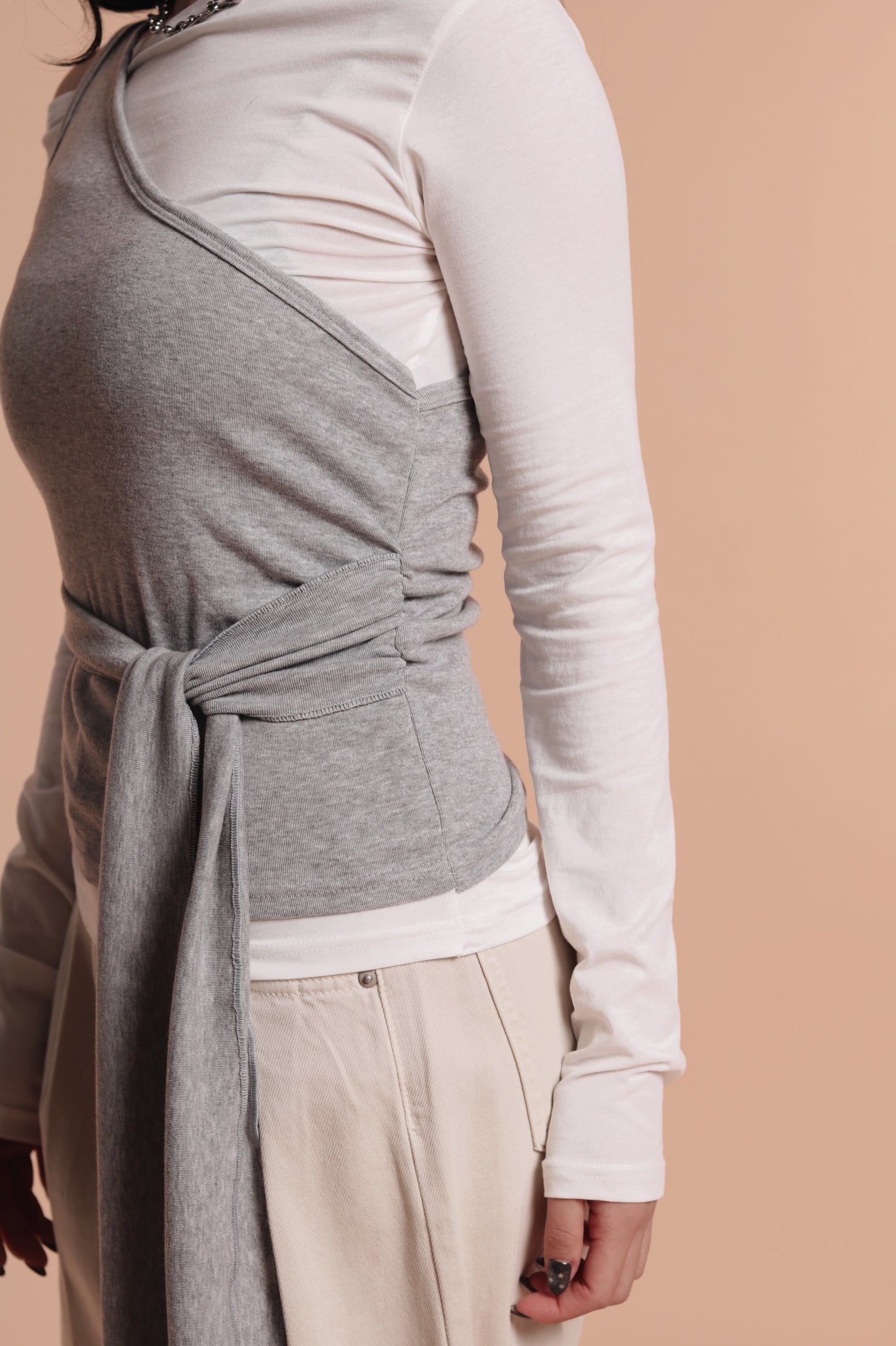 Layered Top (Grey)