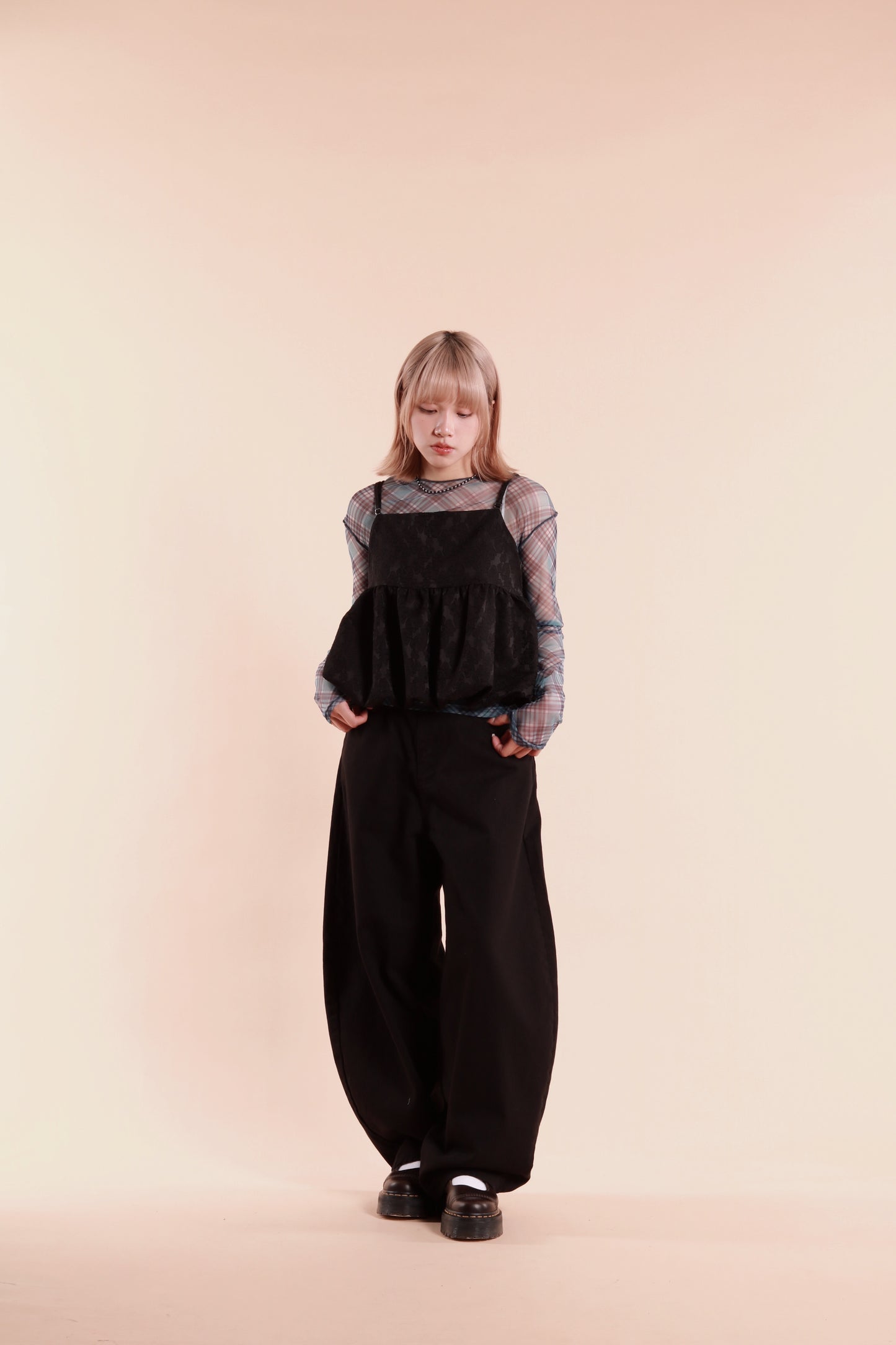 Ribbon Jeans (Black)