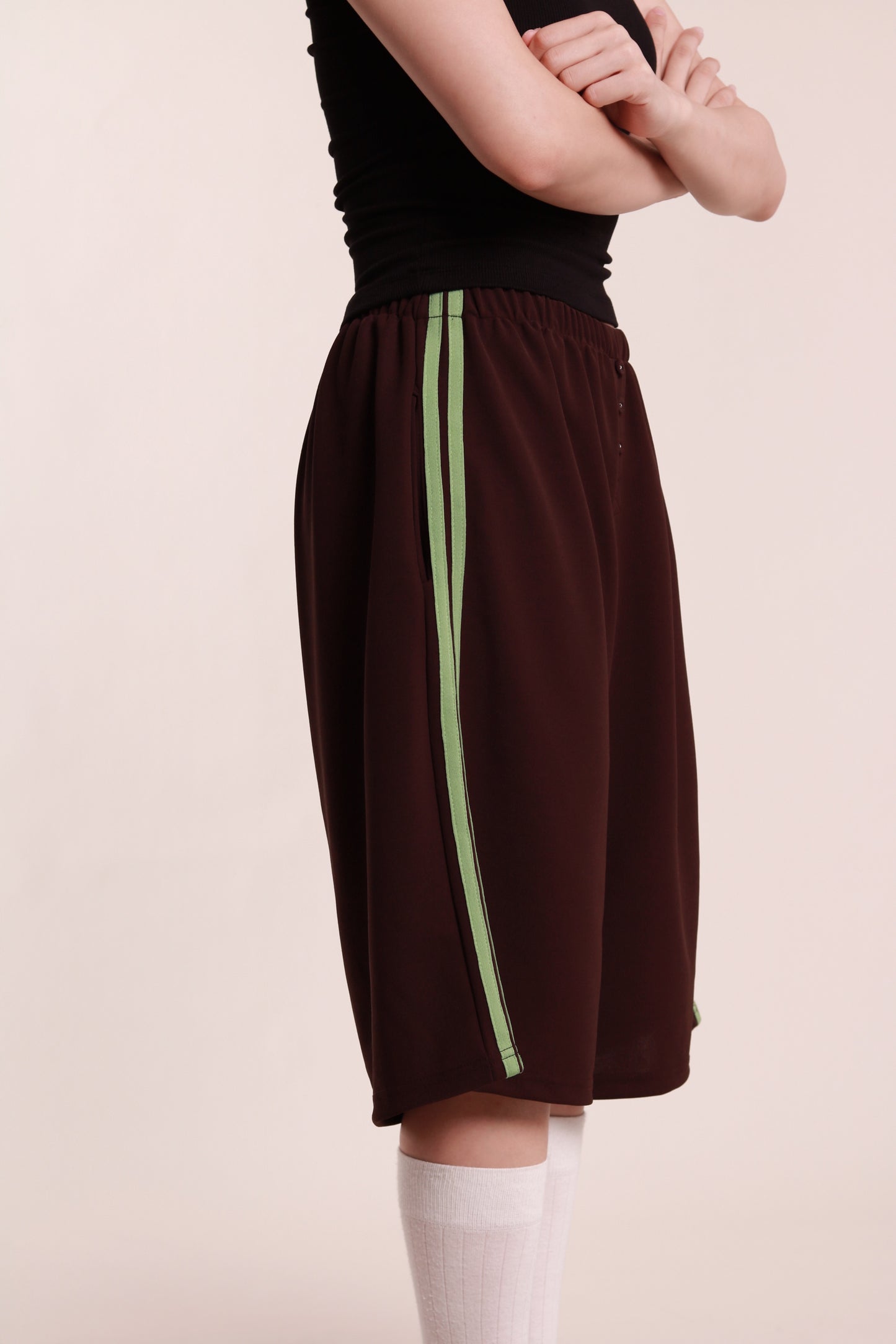 Sporty Shorts (Brown)