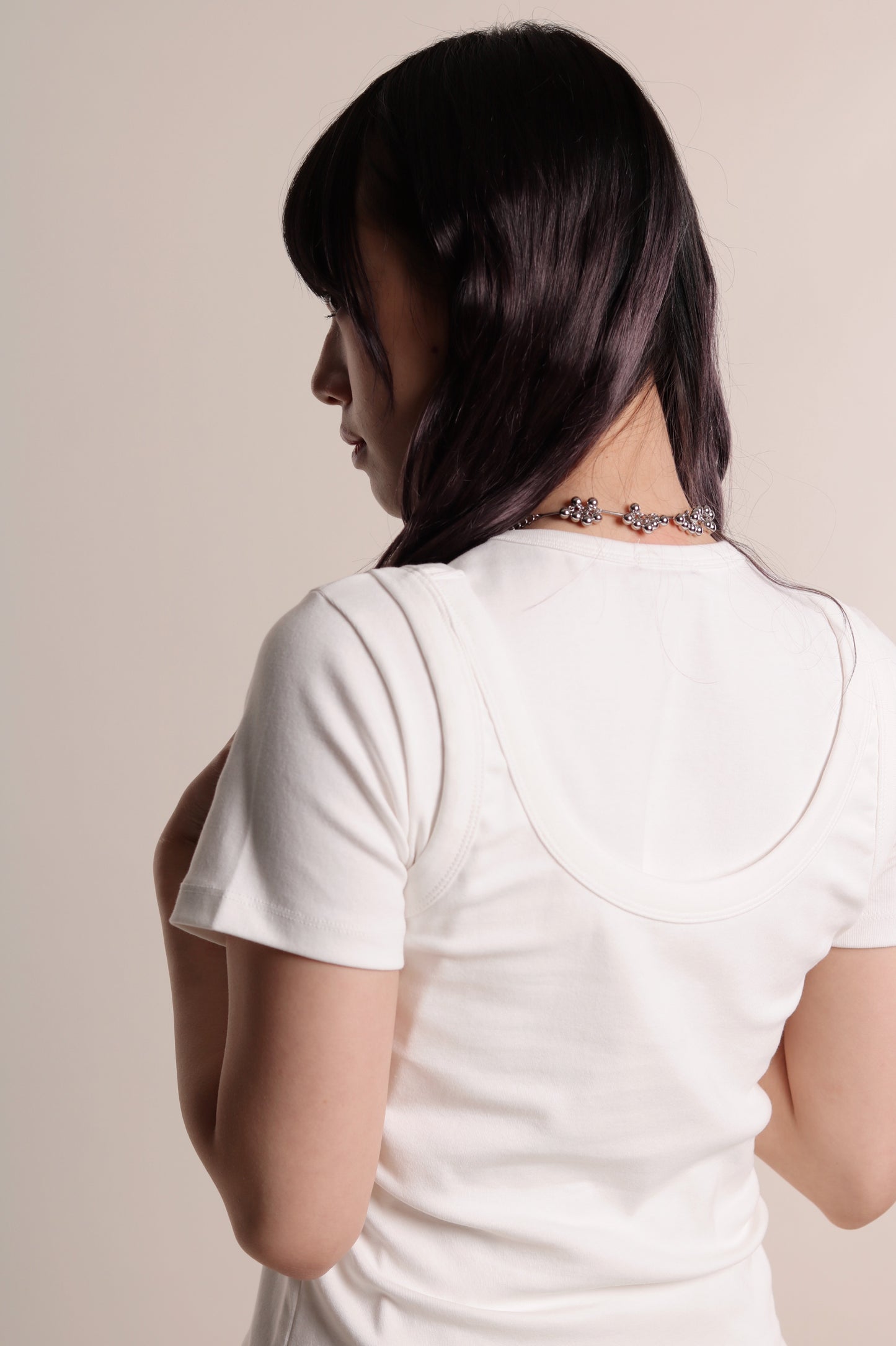 Gina Tee Set (Ivory)