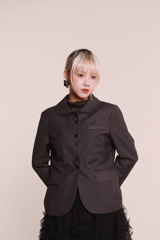 Doll Blazer (Charcoal)