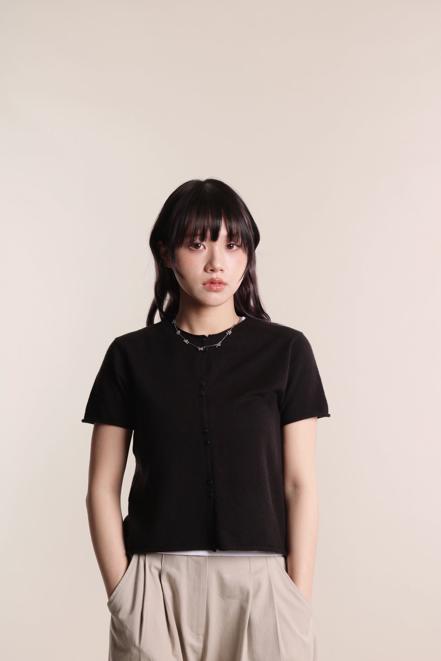 Mini Cardigan (Black)