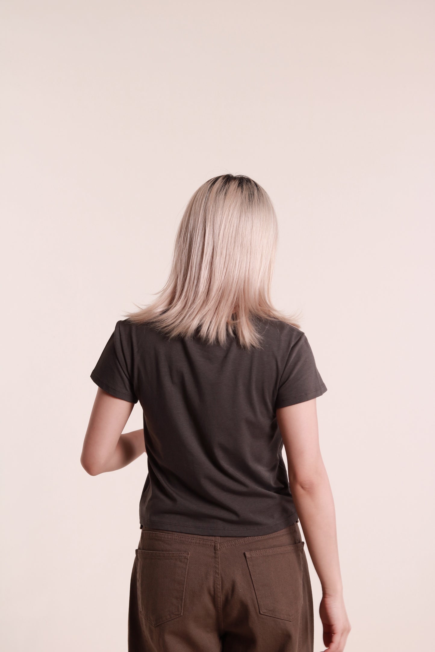 Lyla Tee Set (Charcoal)