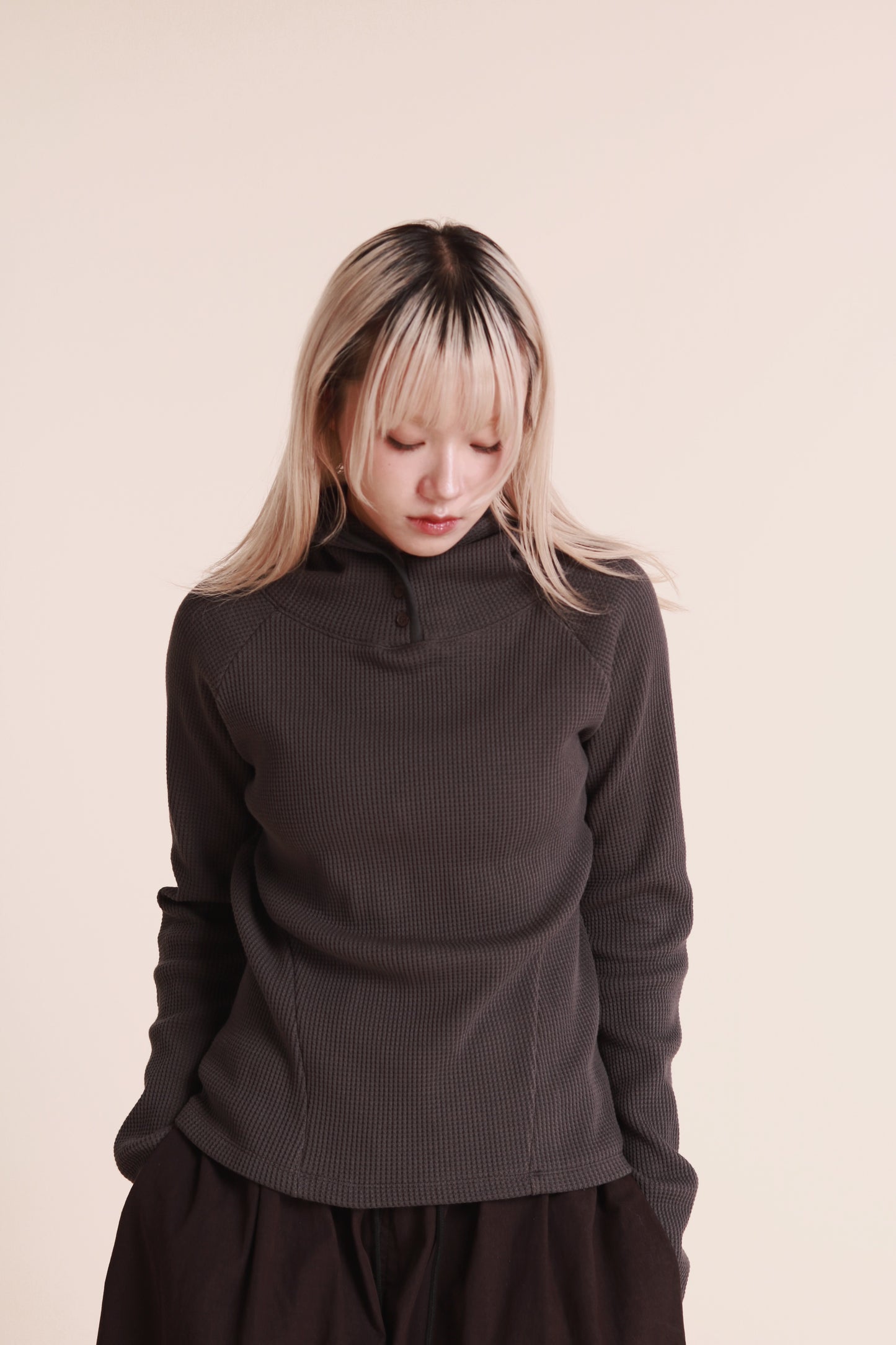 Waffle Boy Top (Charcoal)