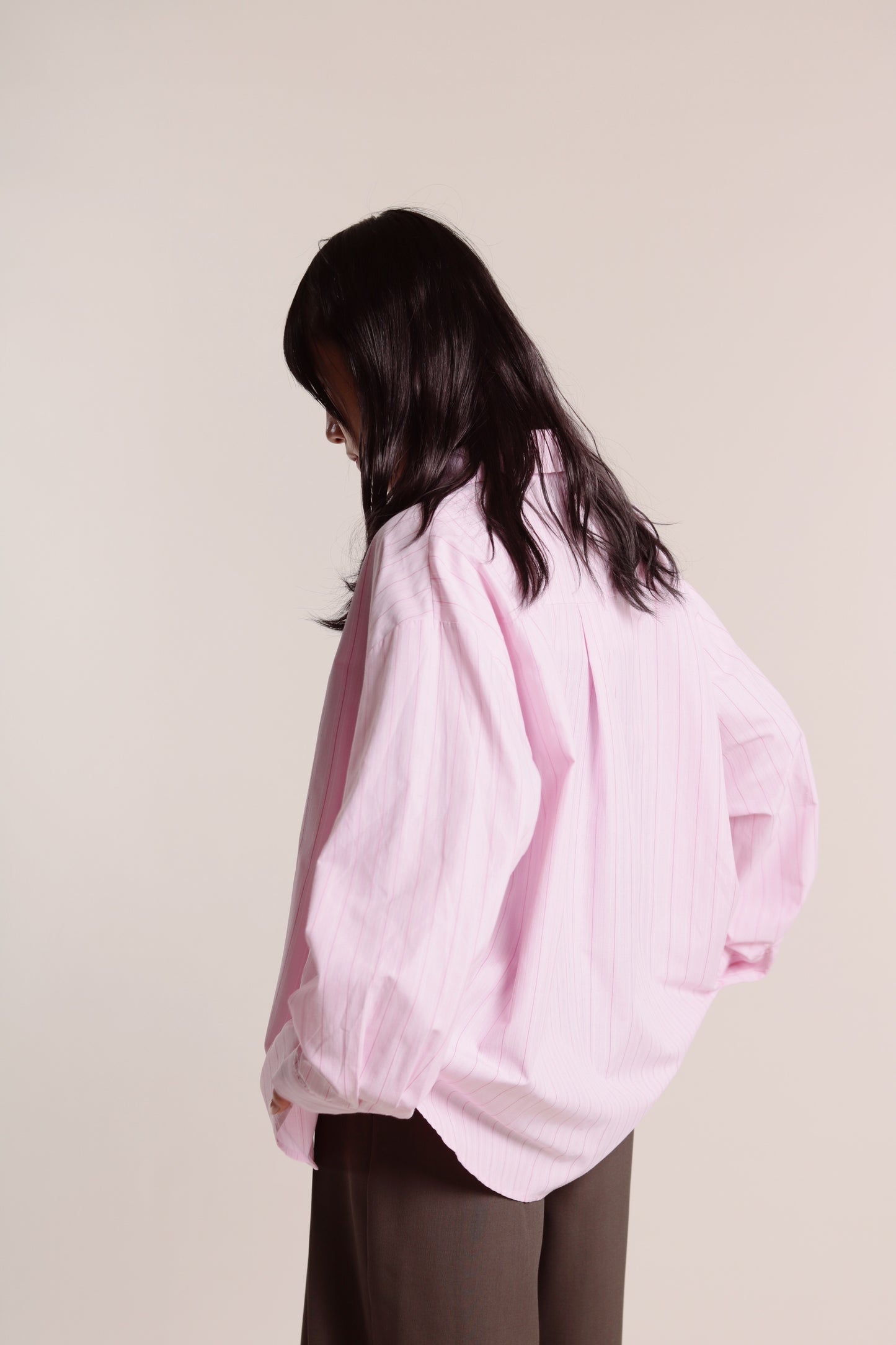 Spring Striped Shirt (Pink)