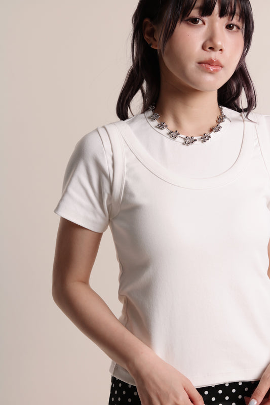Gina Tee Set (Ivory)