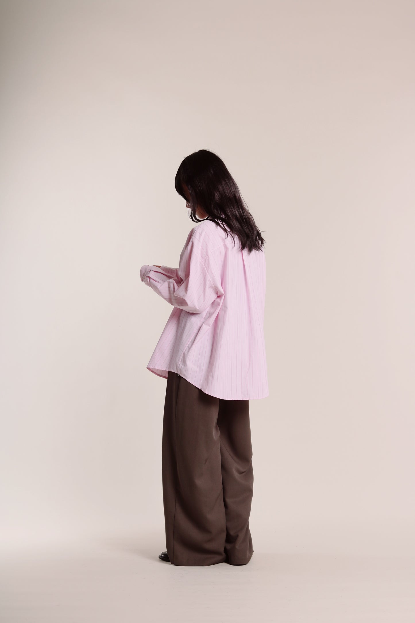 Spring Striped Shirt (Pink)