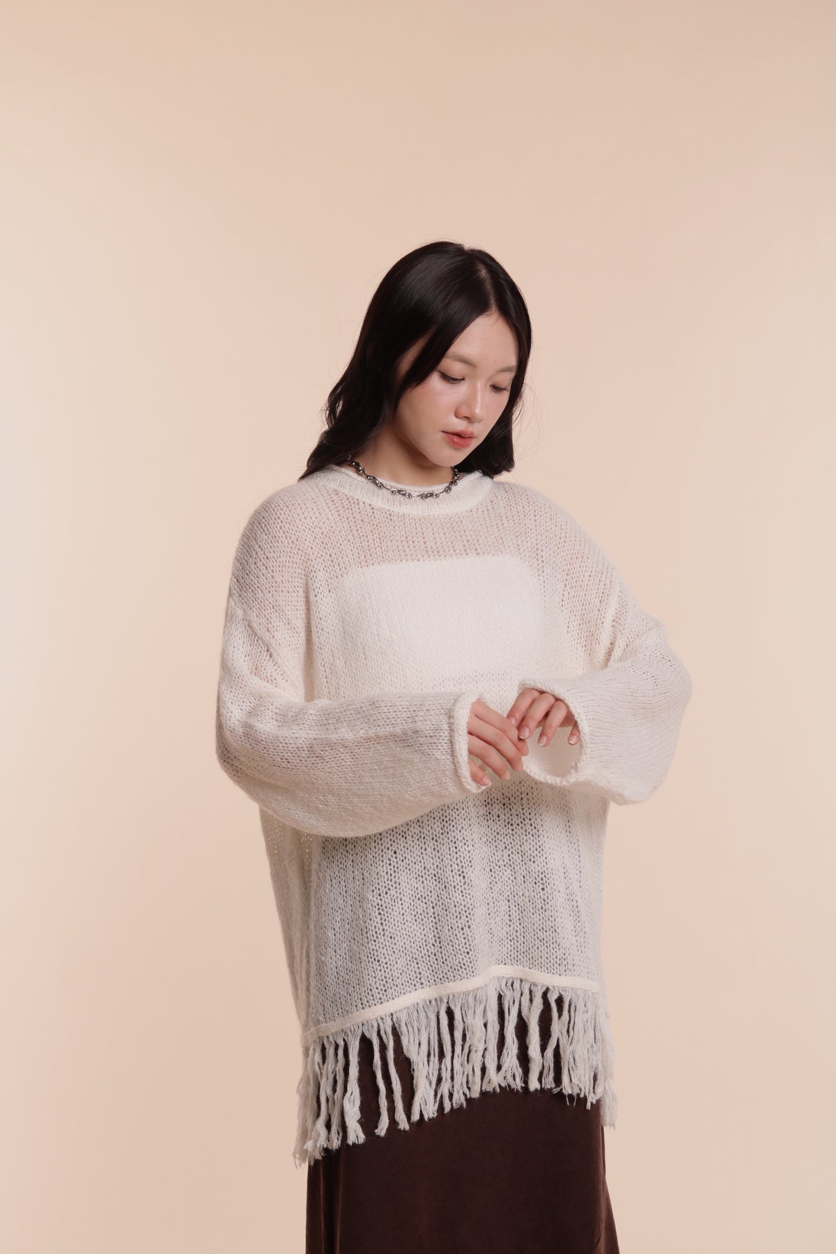 Soso Knit Top (White)