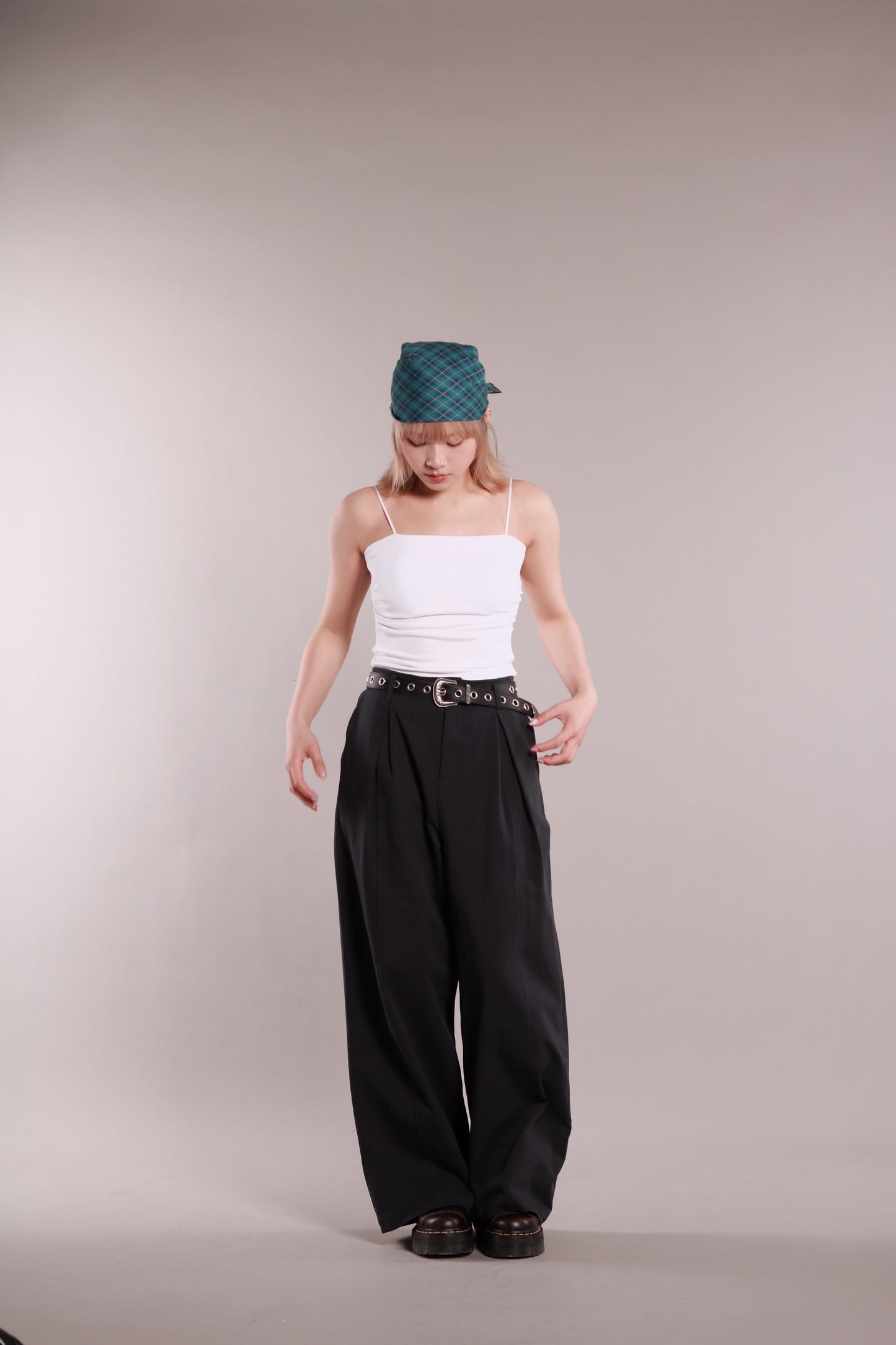 Gathered Bra Top (White)