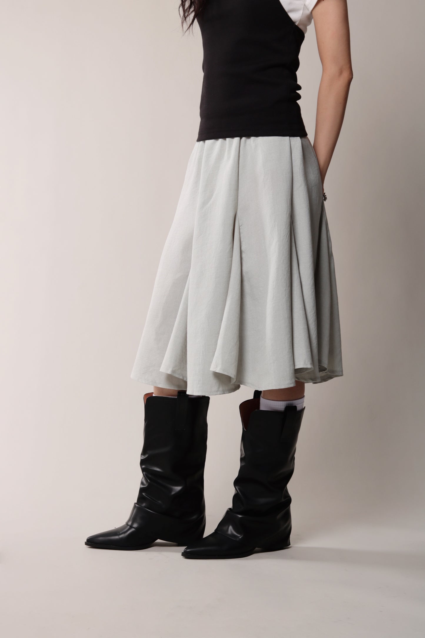 Edgy Pointed Toe Boots