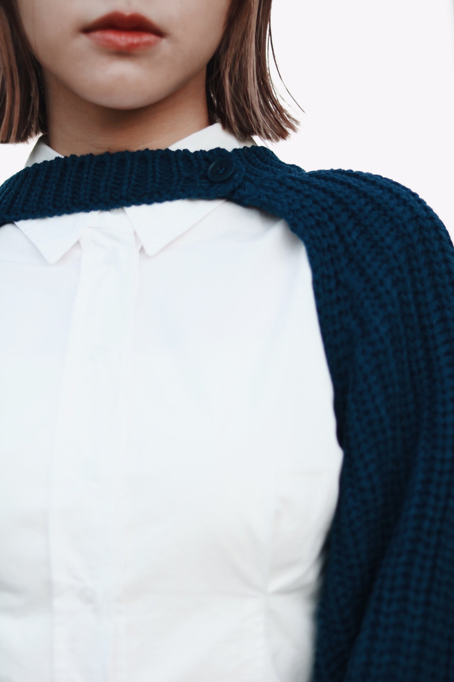 Cropped Shirt (White)