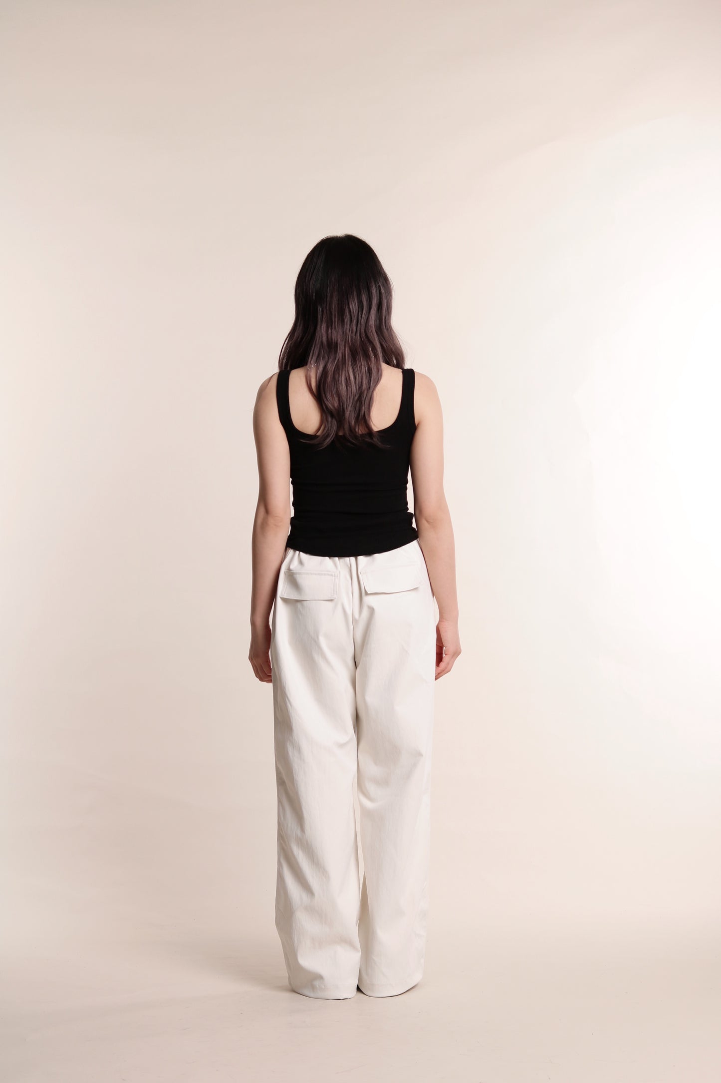 Square Neck Bra Top (Black)