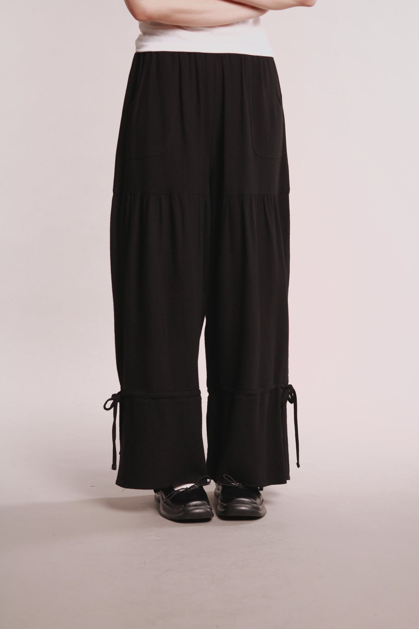Linen Ease Pants (Black)