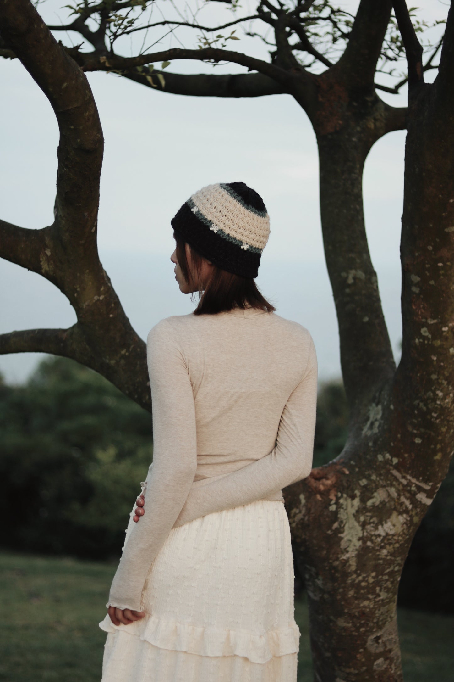 Double Fafa Top (Beige)