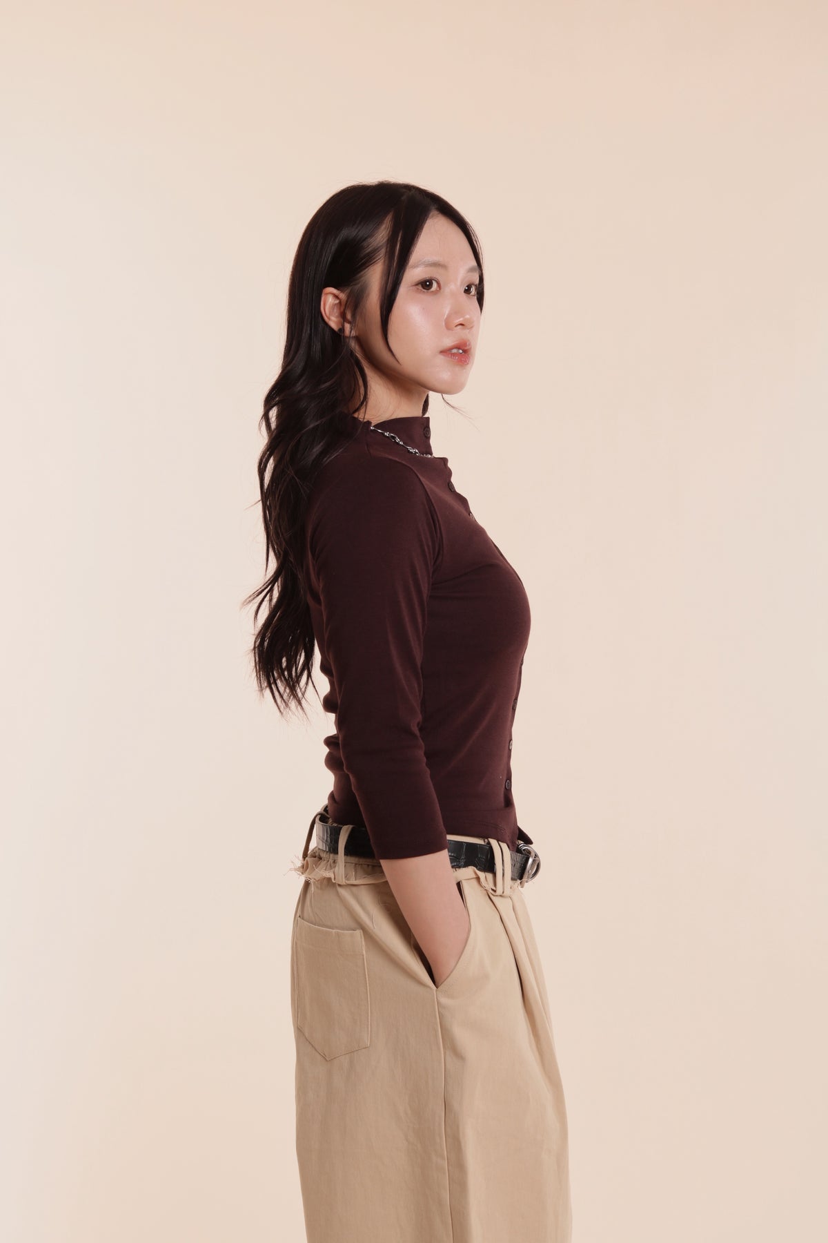 Cora Tee (Brown)