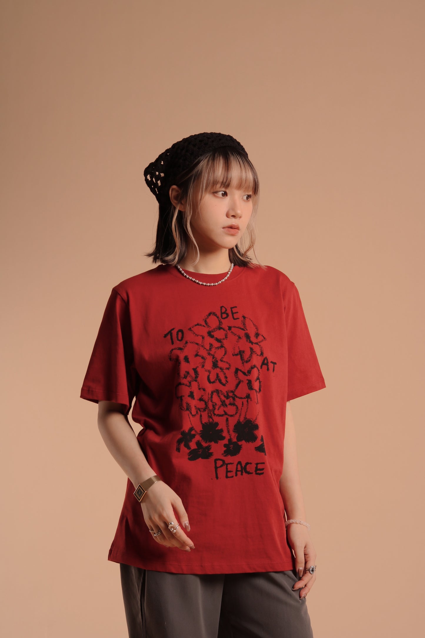 Flower Tee (Red)