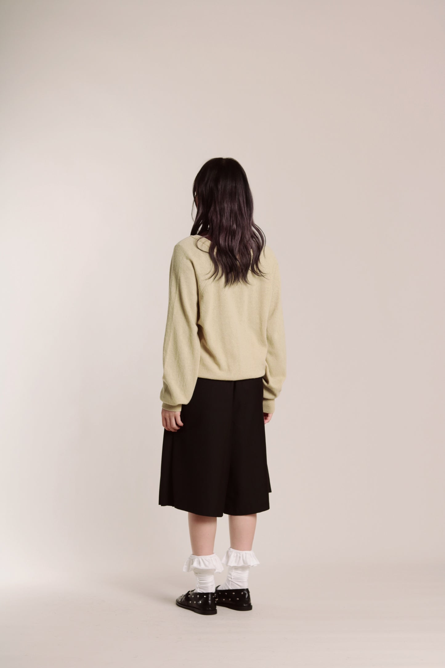 V Neck Sweater (Mustard)