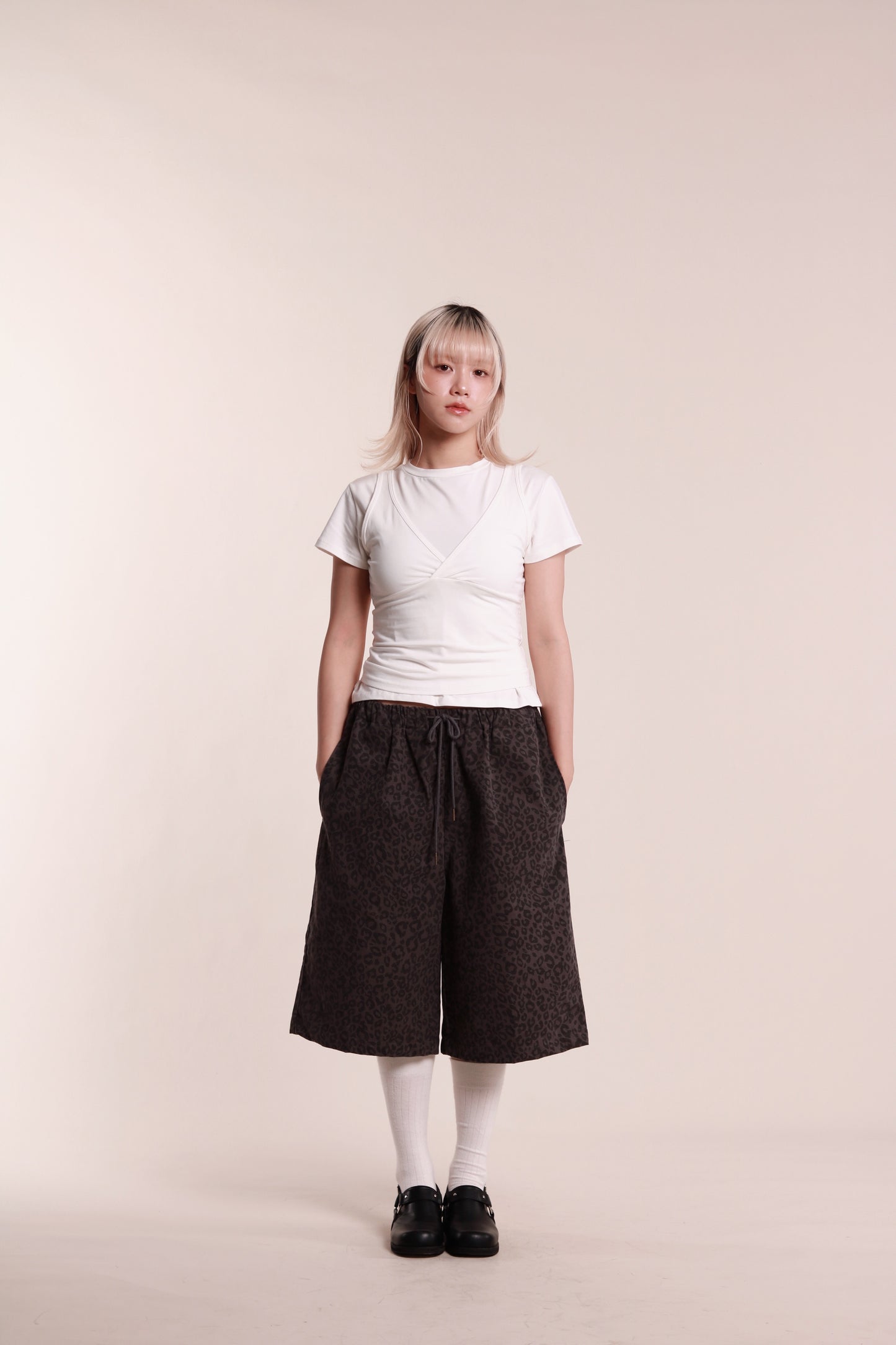 Lyla Tee Set (White)