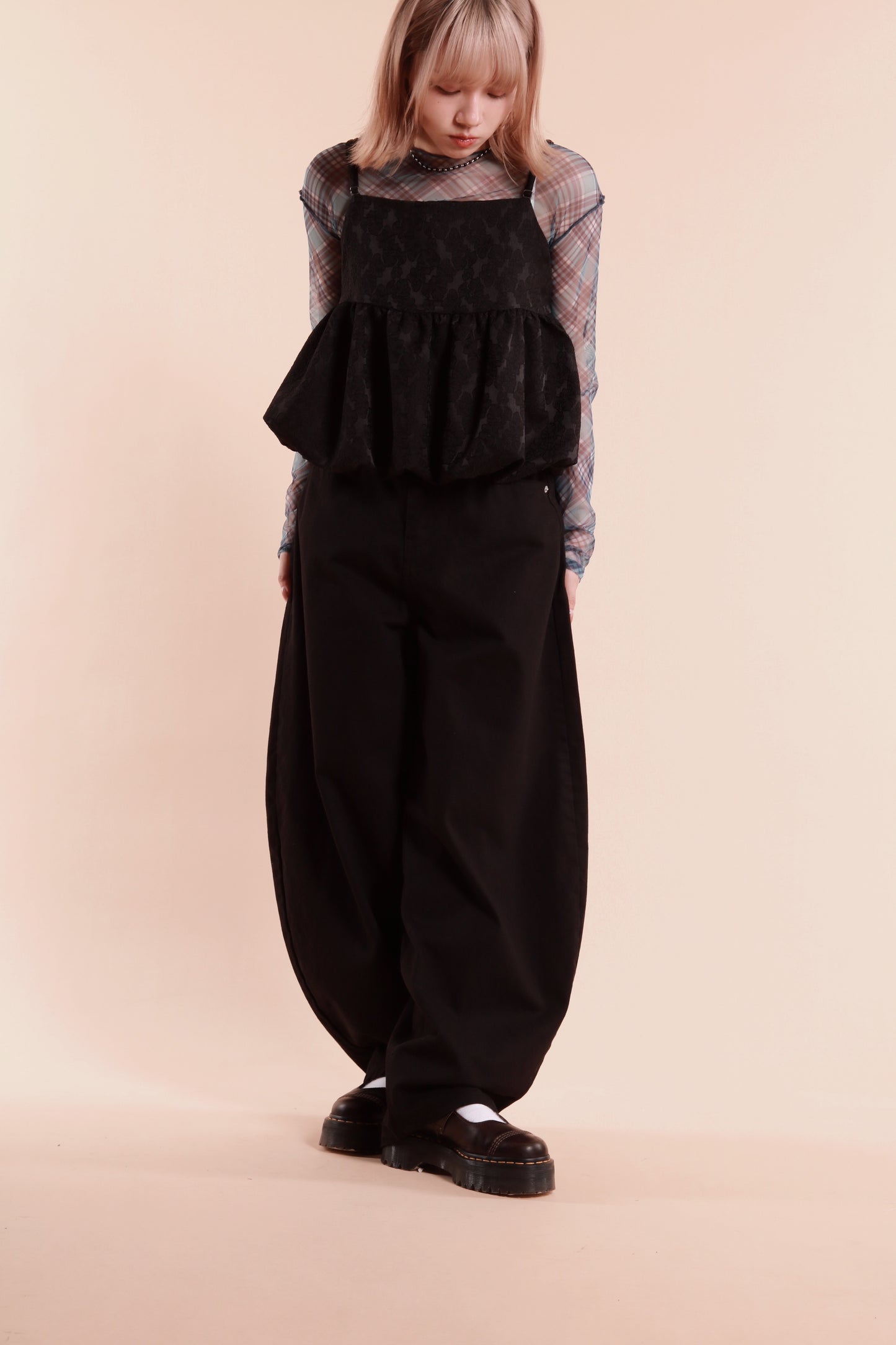 Ribbon Jeans (Black)