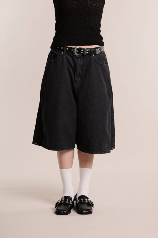 Paddy Jean Shorts (Black)