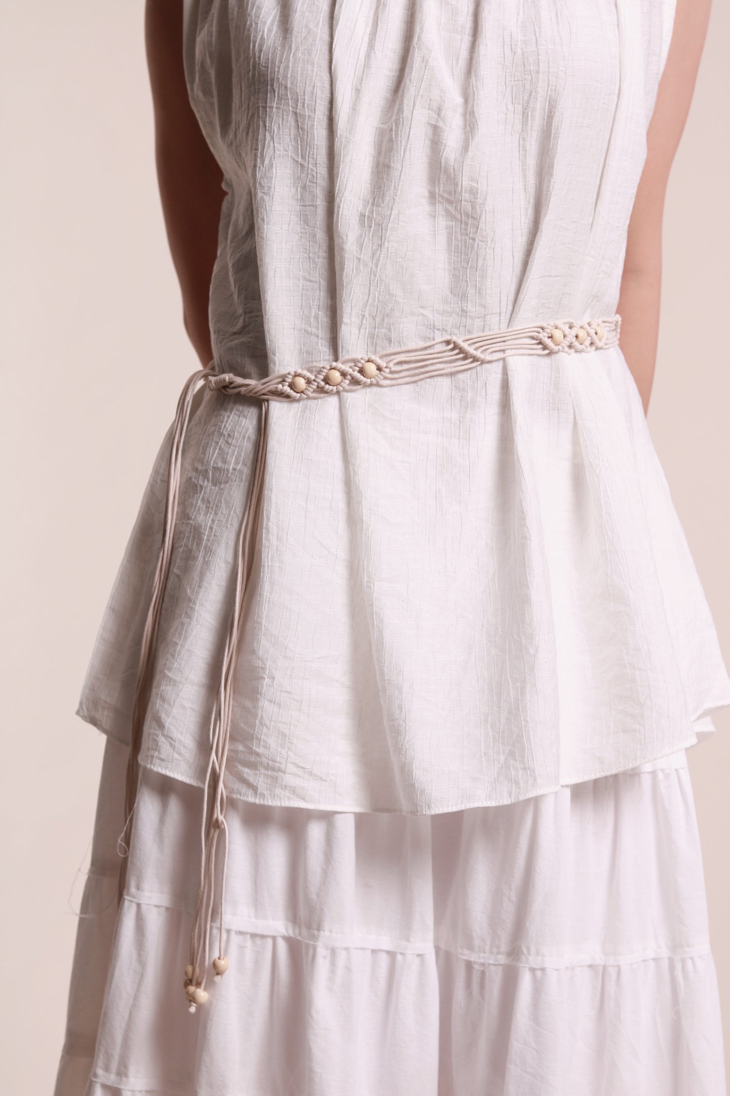 Boho Belt (Brown/Ivory)